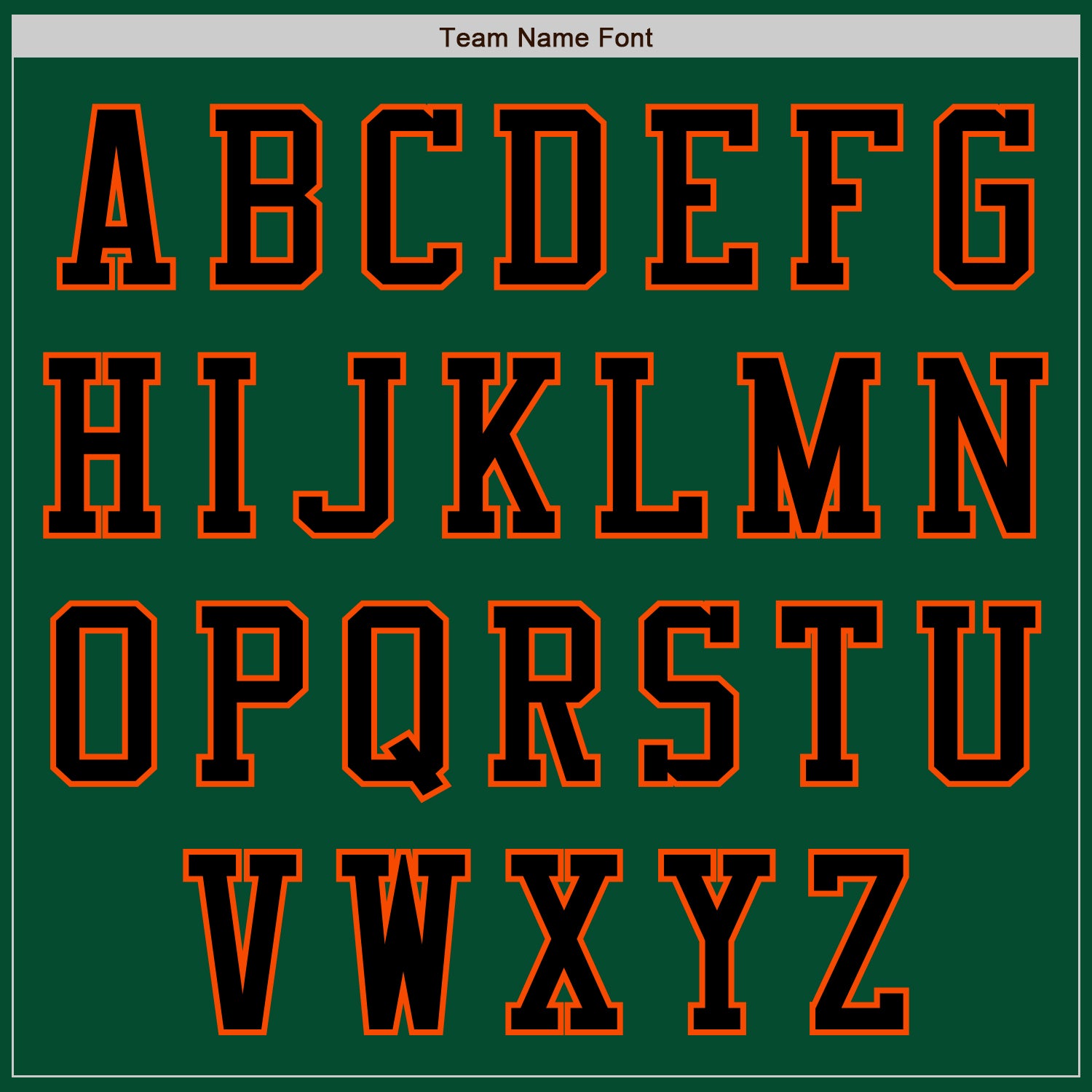 Custom Kelly Green Black-Orange Bomber Varsity Letterman Zipper Jacket view 5