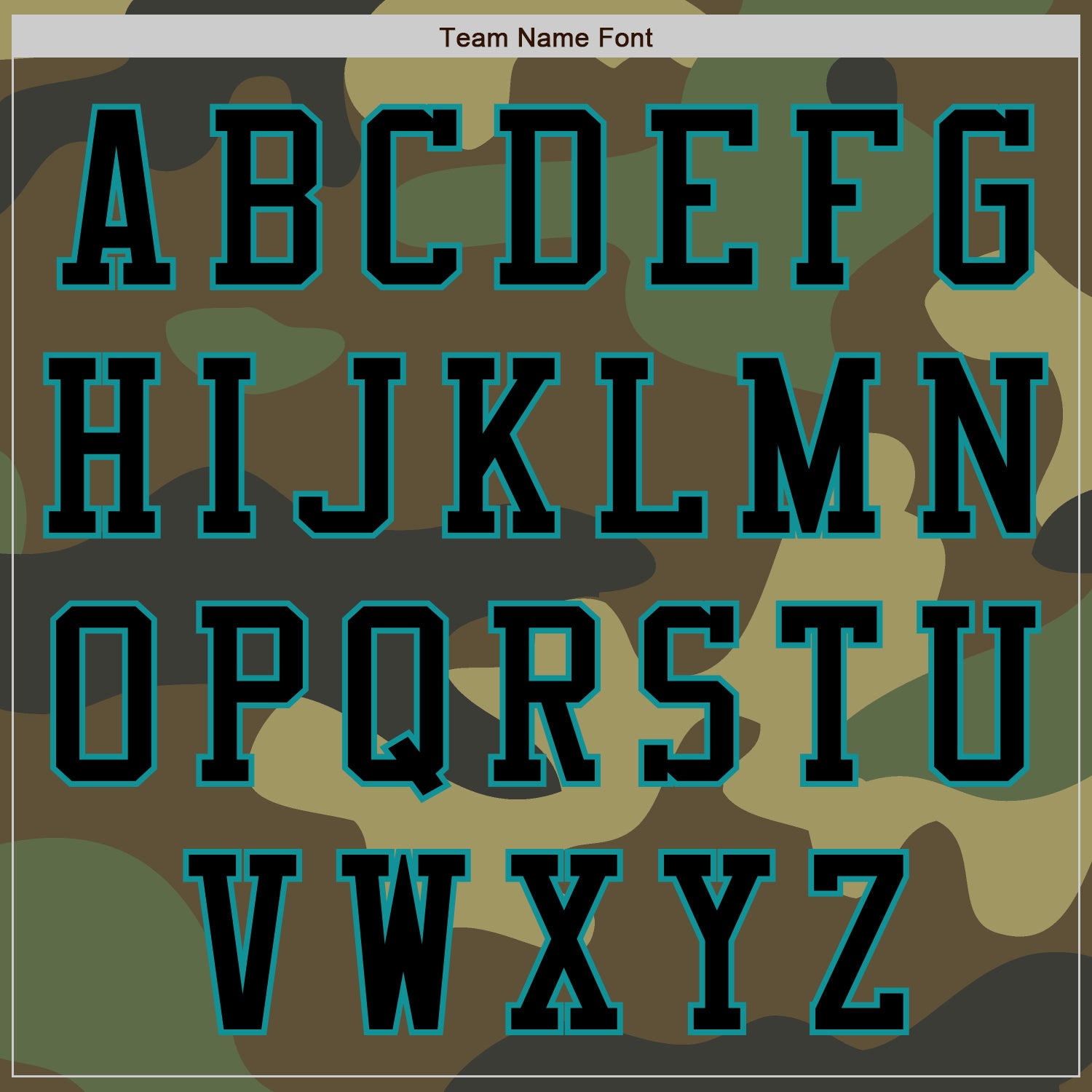 Custom Camo Black-Teal Bomber Varsity Letterman Salute To Service Zipper Jacket view 5