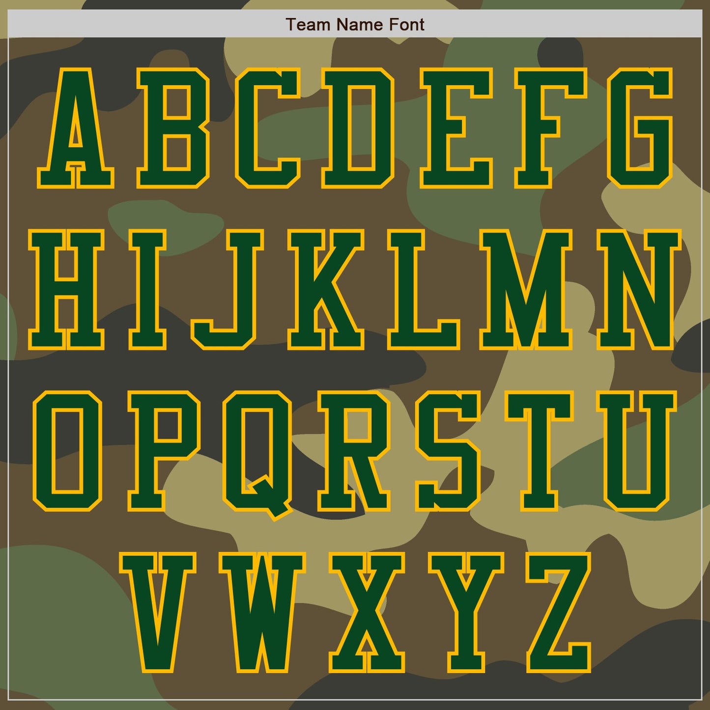 Custom Camo Green-Gold Bomber Varsity Letterman Salute To Service Zipper Jacket view 5