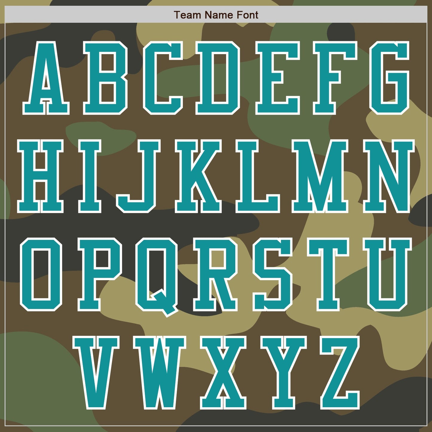 Custom Camo Teal-White Bomber Varsity Letterman Salute To Service Zipper Jacket view 5