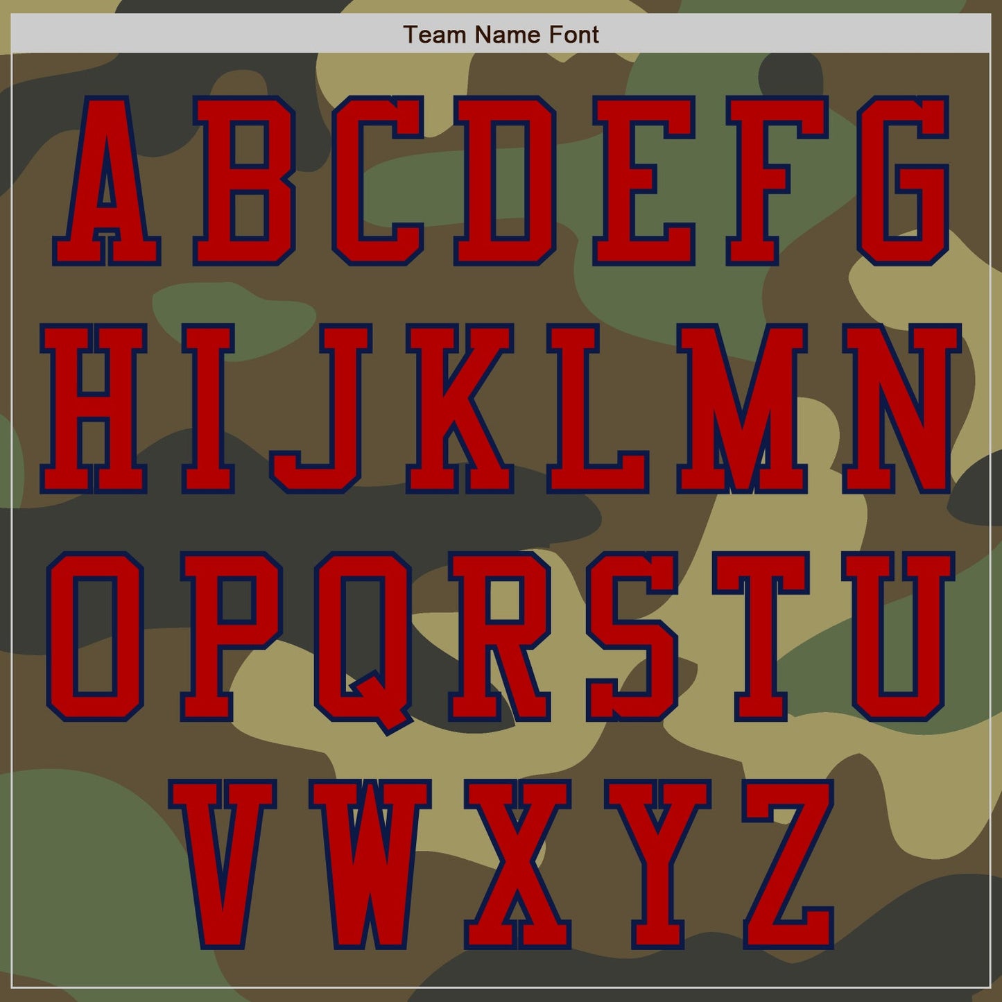 Custom Camo Red-Navy Bomber Varsity Letterman Salute To Service Zipper Jacket view 5