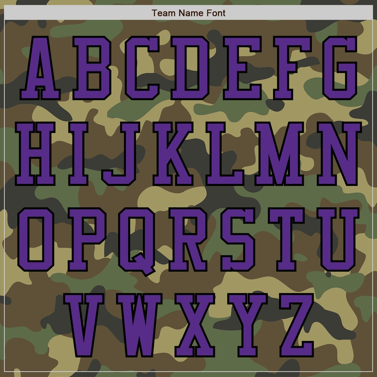 Custom Camo Purple-Black Bomber Varsity Letterman Salute To Service Zipper Jacket view 5