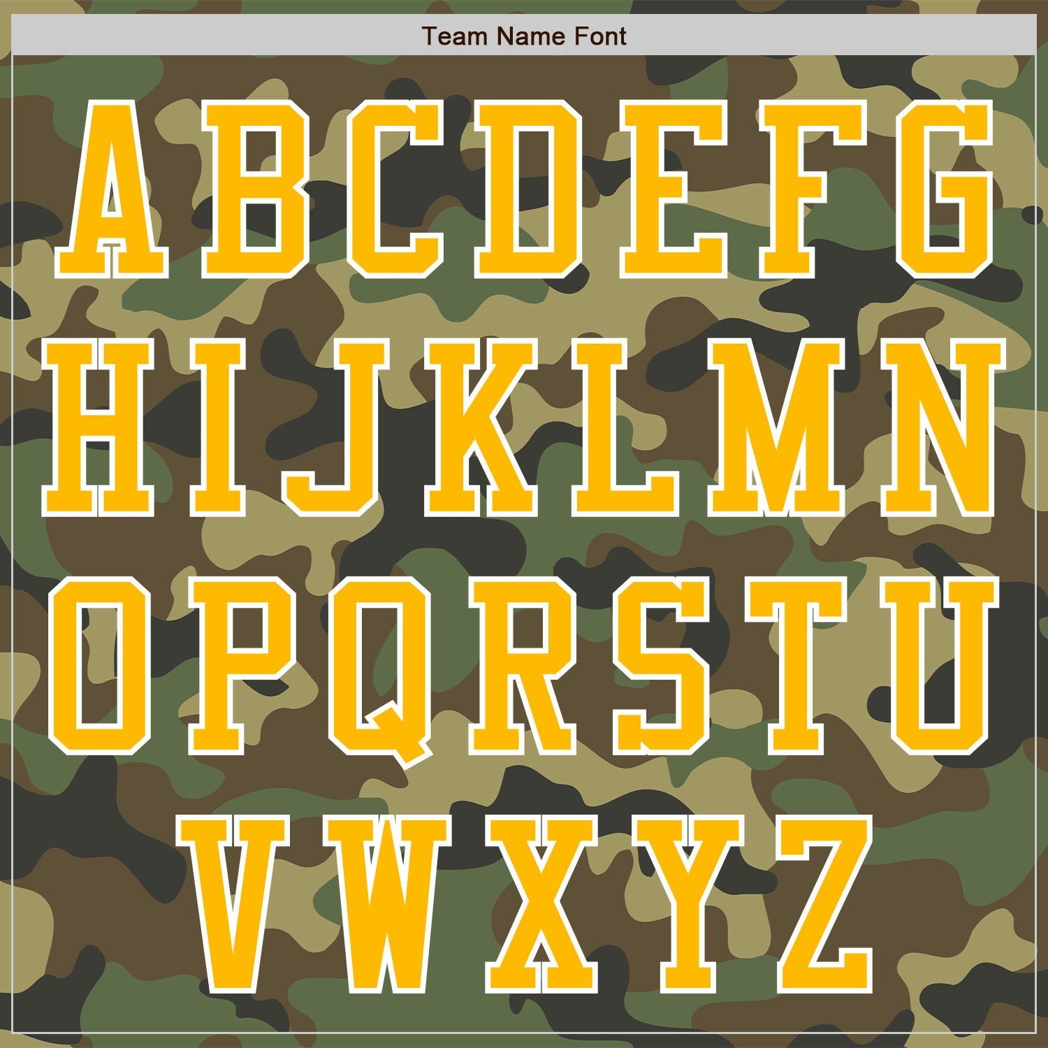 Custom Camo Gold-White Bomber Varsity Letterman Salute To Service Zipper Jacket view 5