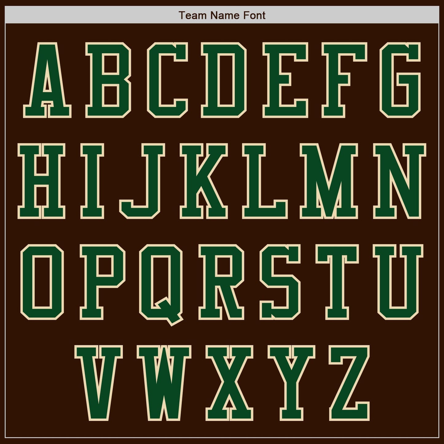 Custom Brown Green-Cream Bomber Varsity Letterman Zipper Jacket view 5
