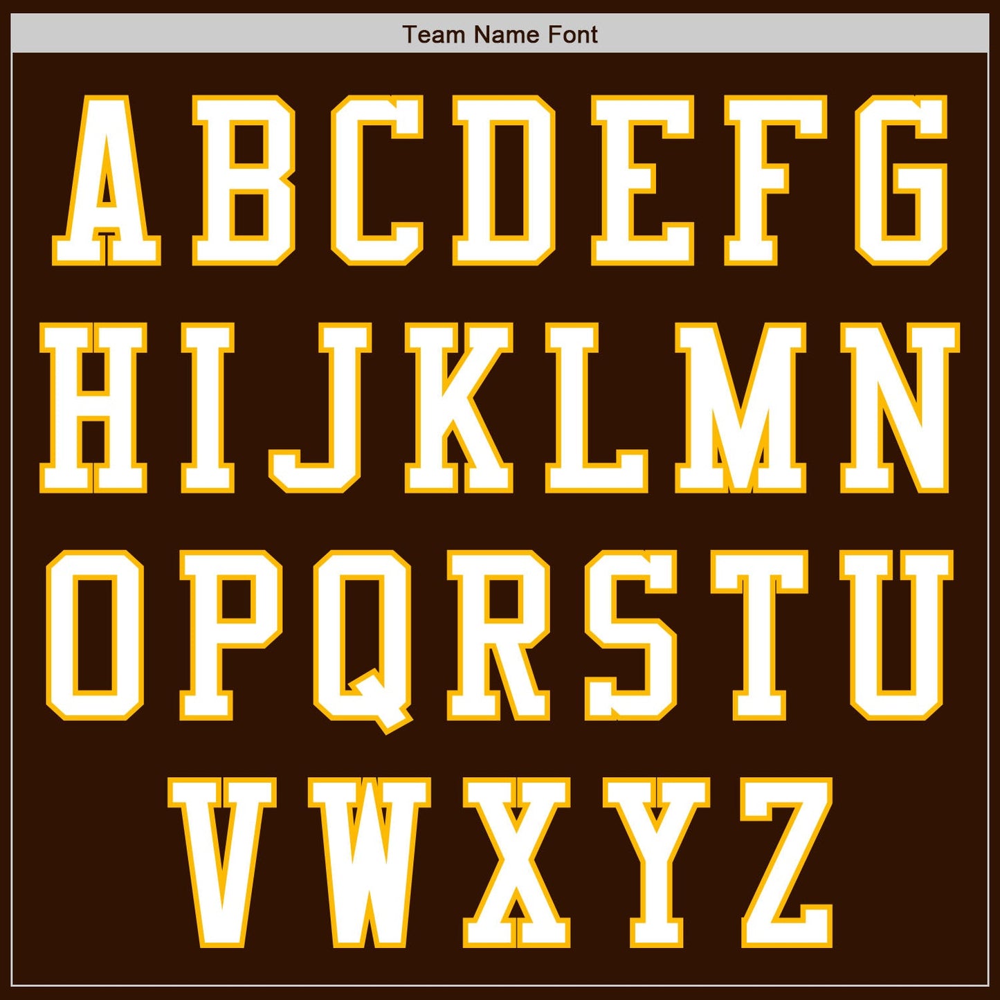 Custom Brown White-Gold Bomber Varsity Letterman Zipper Jacket view 5