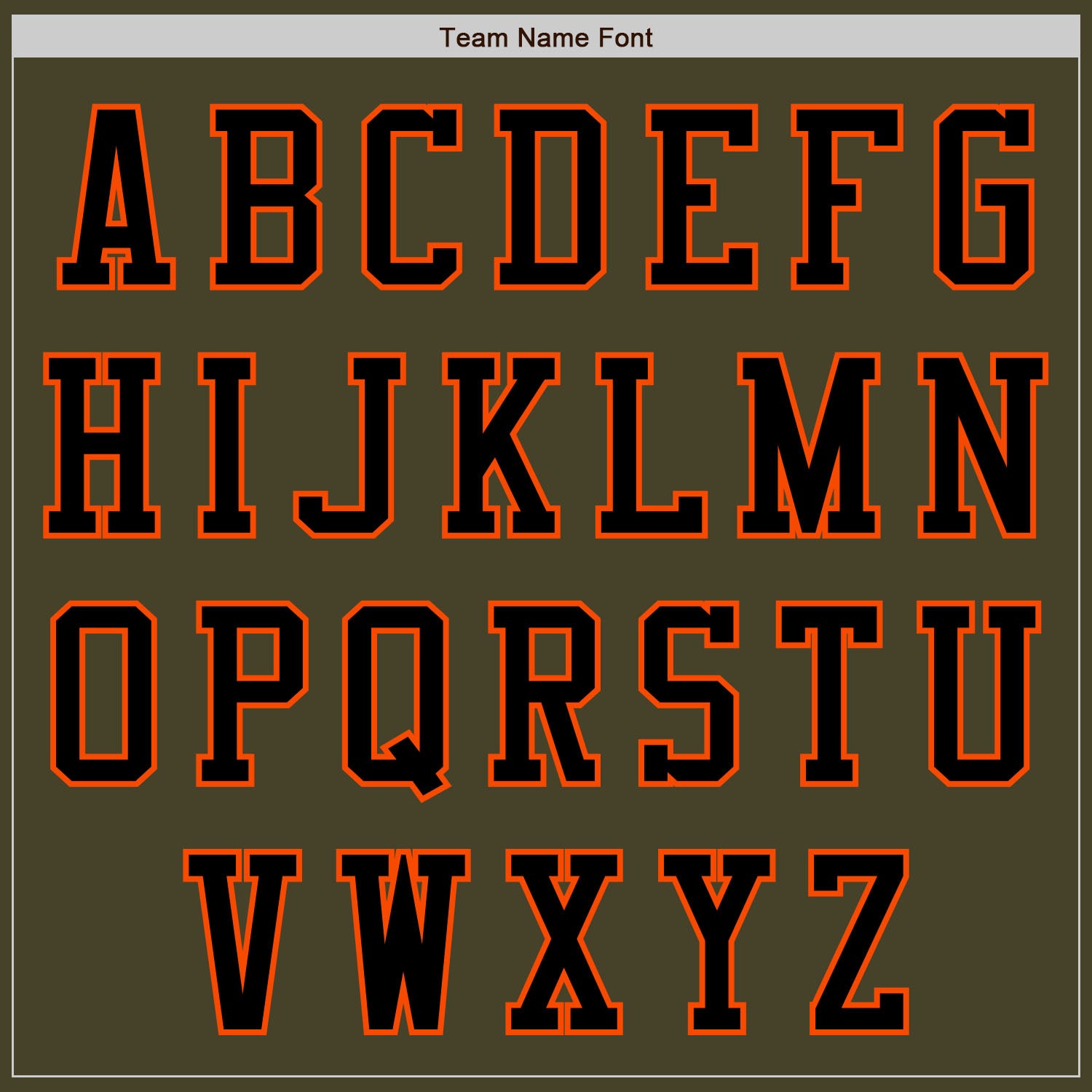 Custom Olive Black-Orange Bomber Varsity Letterman Salute To Service Zipper Jacket view 5