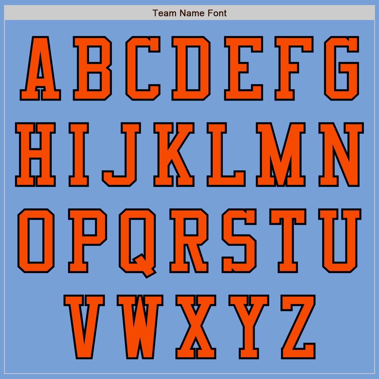 Custom Light Blue Orange-Black Bomber Varsity Letterman Zipper Jacket view 5