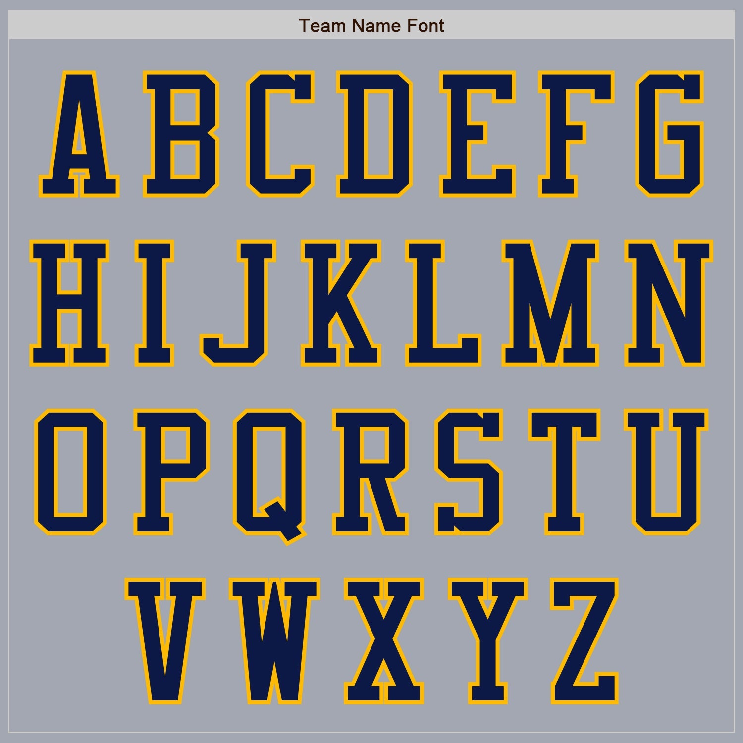 Custom Gray Navy-Gold Bomber Varsity Letterman Zipper Jacket view 5