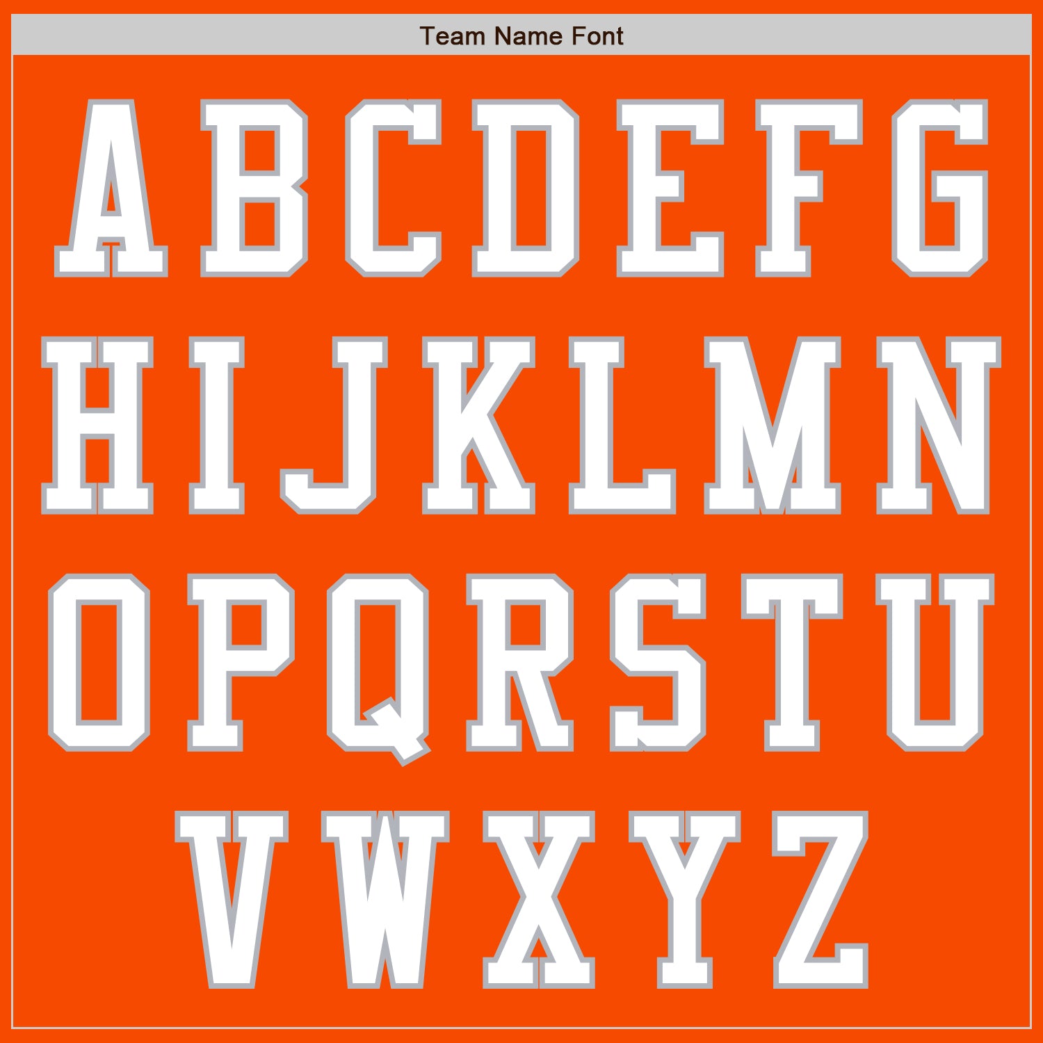 Custom Orange White-Gray Bomber Varsity Letterman Zipper Jacket view 5