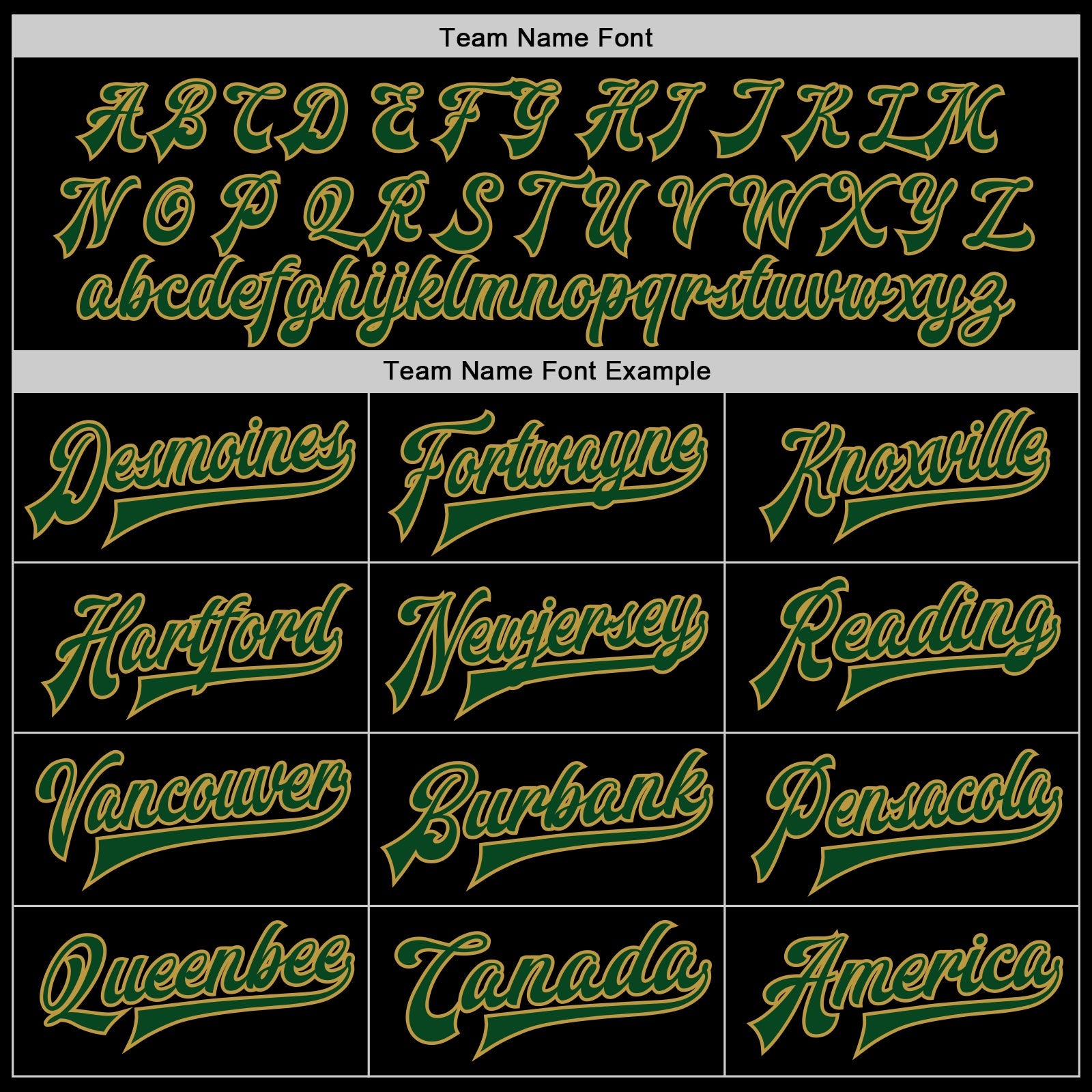 Custom Black Green-Old Gold Bomber Full-Snap Varsity Letterman Jacket view 5