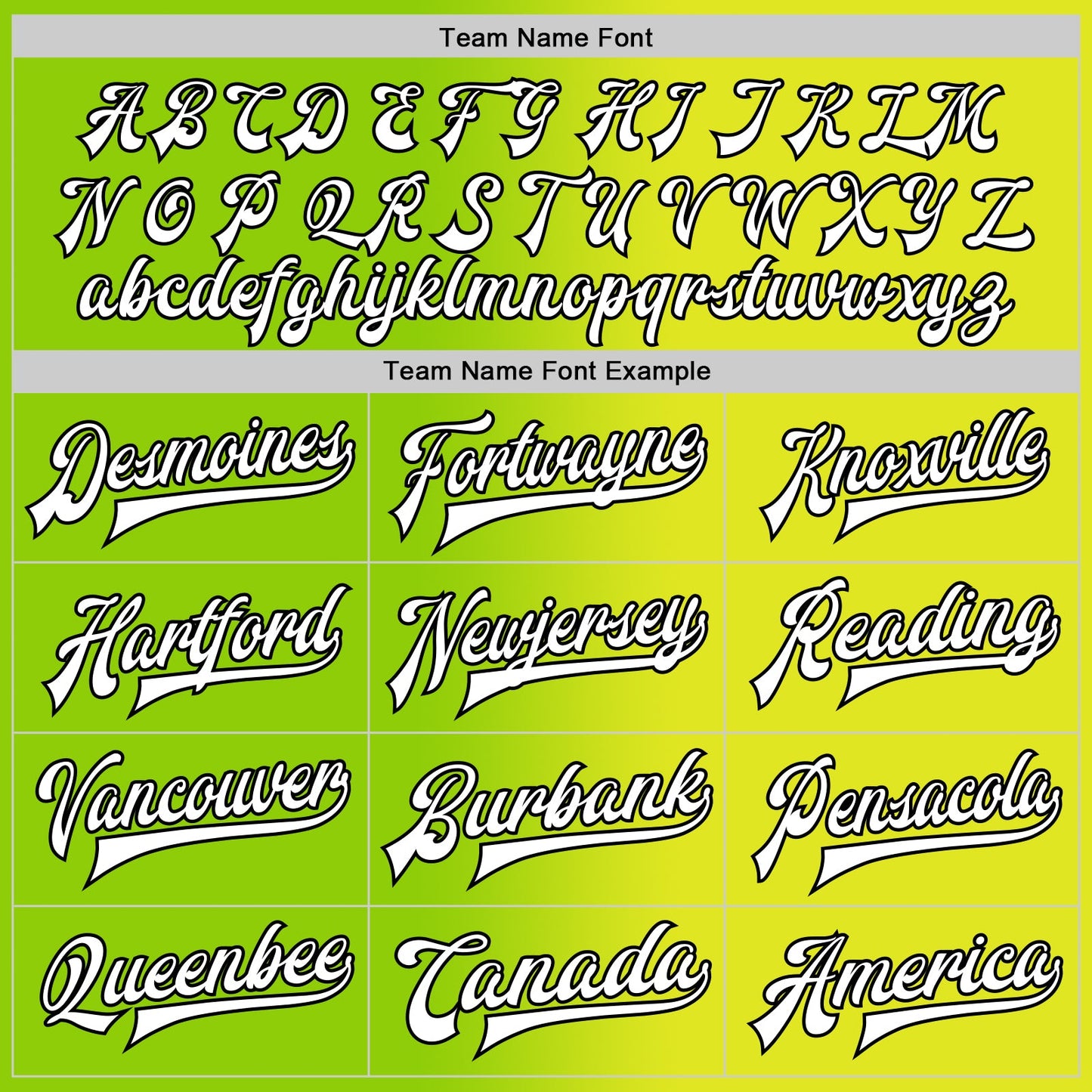 Custom Neon Yellow White Neon Green-Black Bomber Full-Snap Varsity Letterman Gradient Fashion Jacket view 5