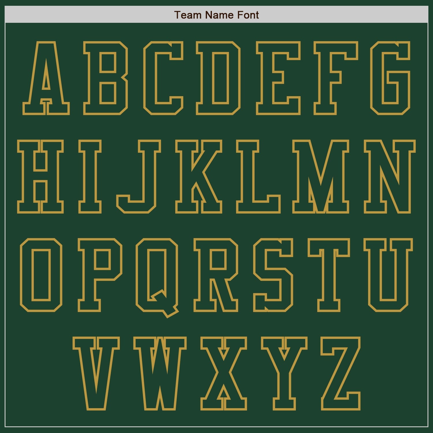 Custom Green Old Gold Bomber Varsity Letterman Zipper Jacket view 5