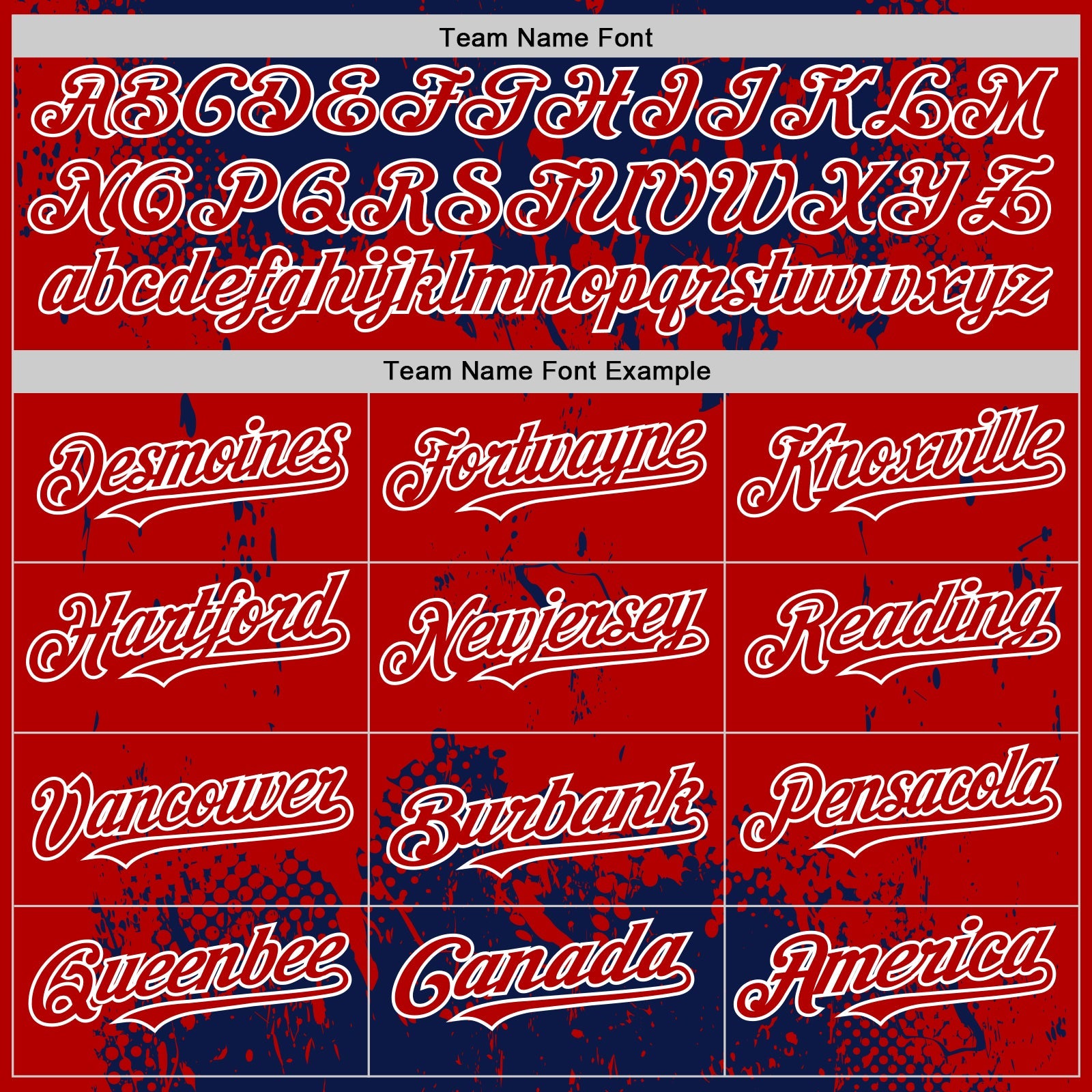 Custom Navy Red-White Splash Art 3D Pattern Design Bomber Full-Snap Varsity Letterman Hoodie Jacket view 5