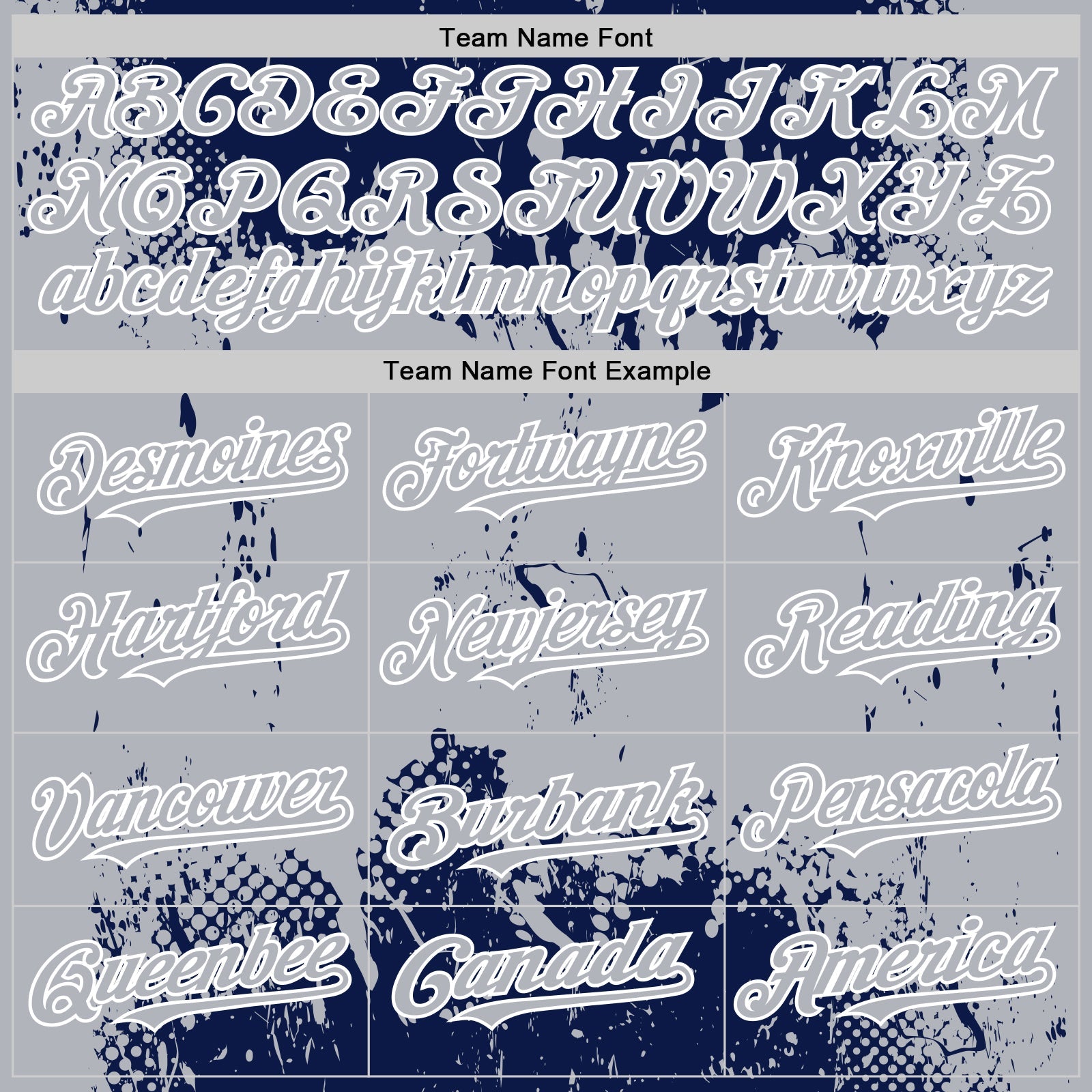 Custom Navy Gray-White Splash Art 3D Pattern Design Bomber Full-Snap Varsity Letterman Hoodie Jacket view 5