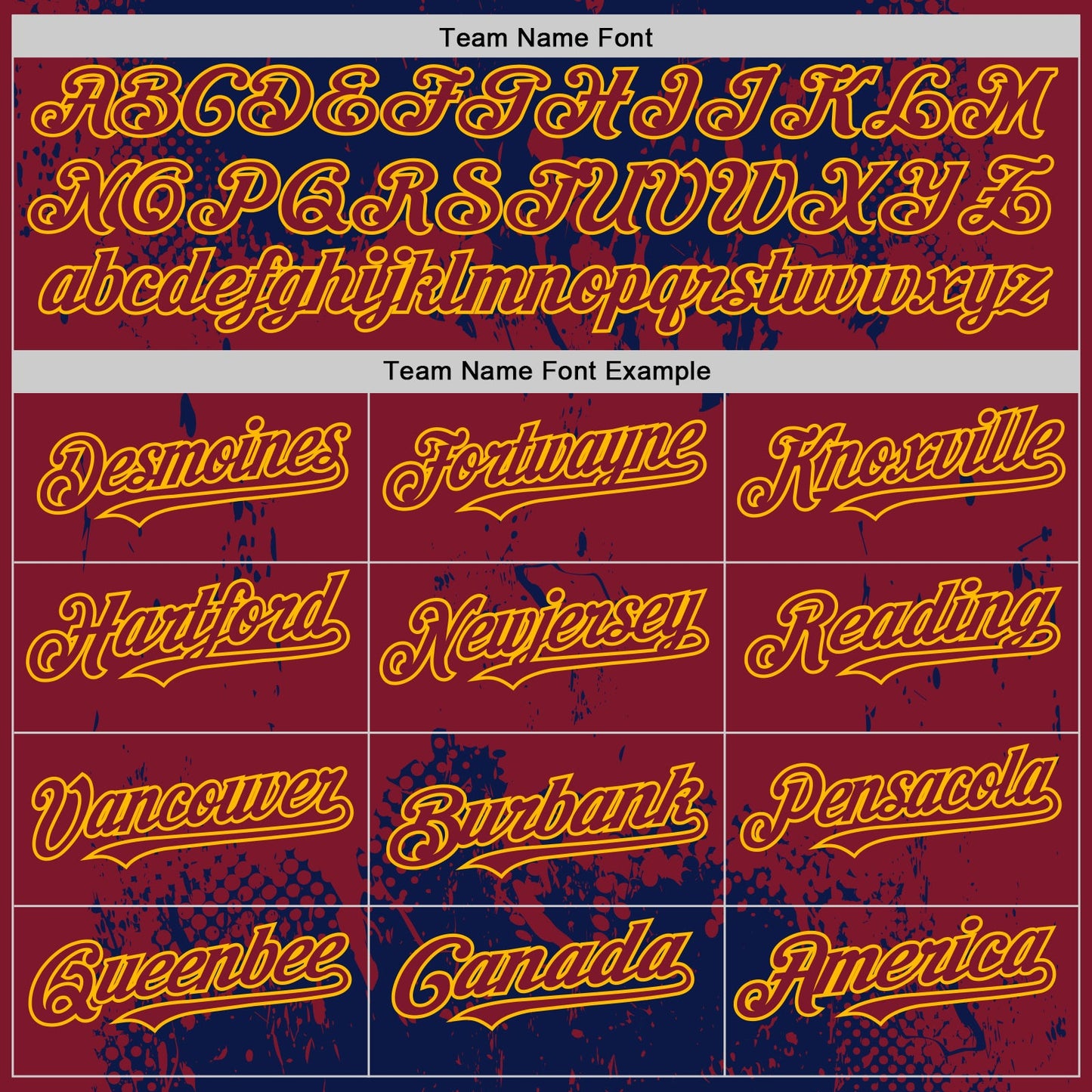 Custom Navy Crimson-Gold Splash Art 3D Pattern Design Bomber Full-Snap Varsity Letterman Hoodie Jacket view 5