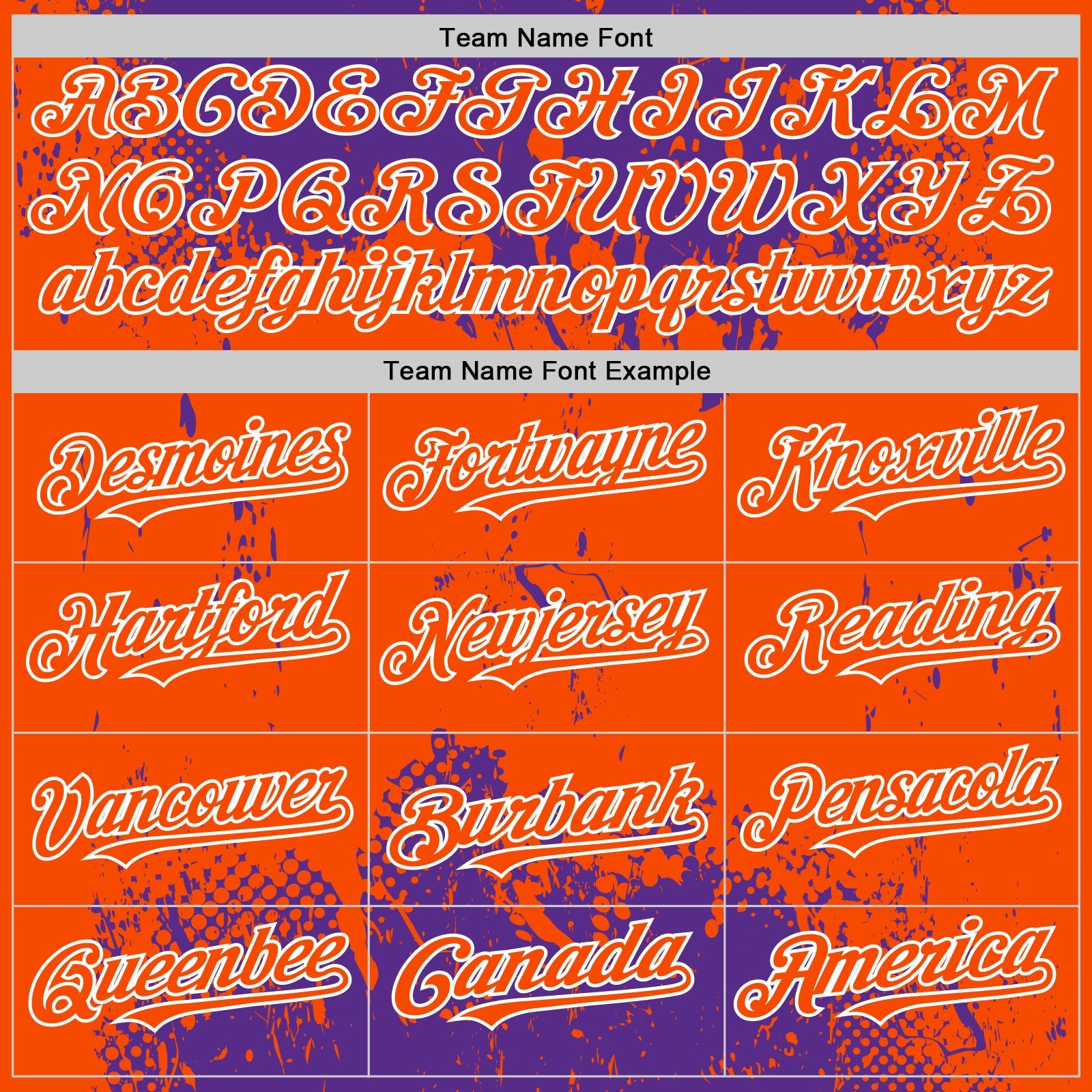 Custom Purple Orange-White Splash Art 3D Pattern Design Bomber Full-Snap Varsity Letterman Hoodie Jacket view 5