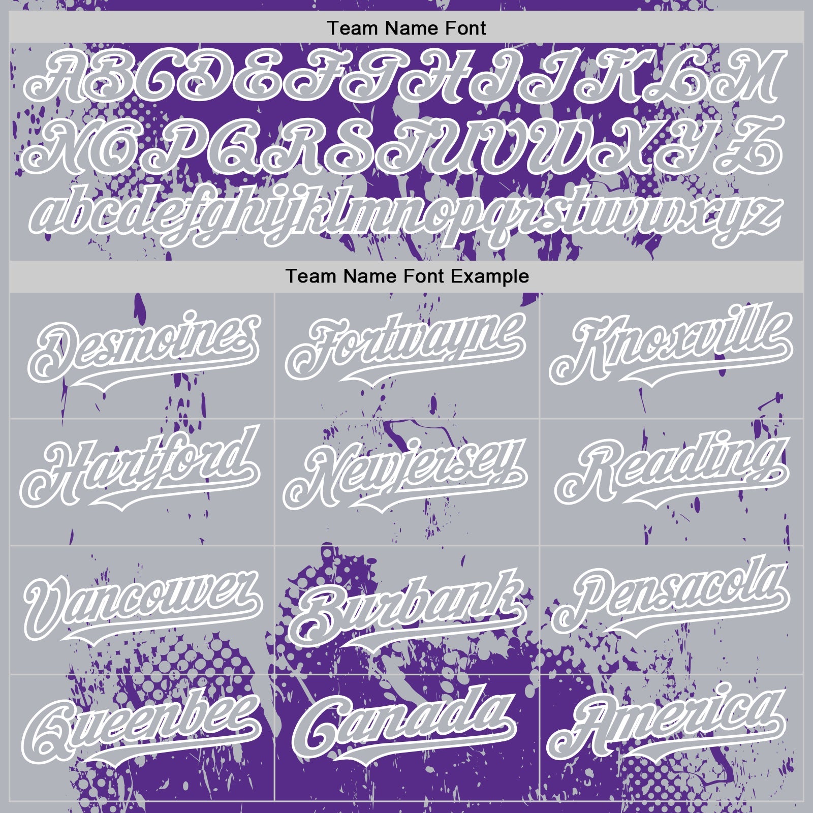 Custom Purple Gray-White Splash Art 3D Pattern Design Bomber Full-Snap Varsity Letterman Hoodie Jacket view 5