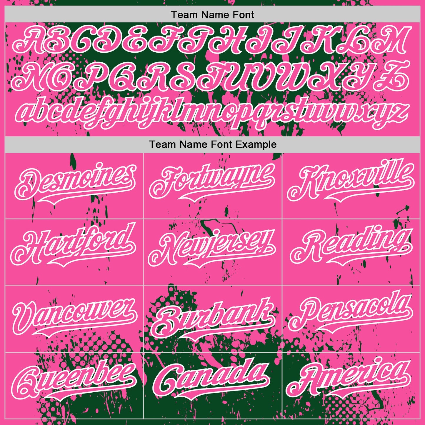 Custom Green Pink-White Splash Art 3D Pattern Design Bomber Full-Snap Varsity Letterman Hoodie Jacket view 5