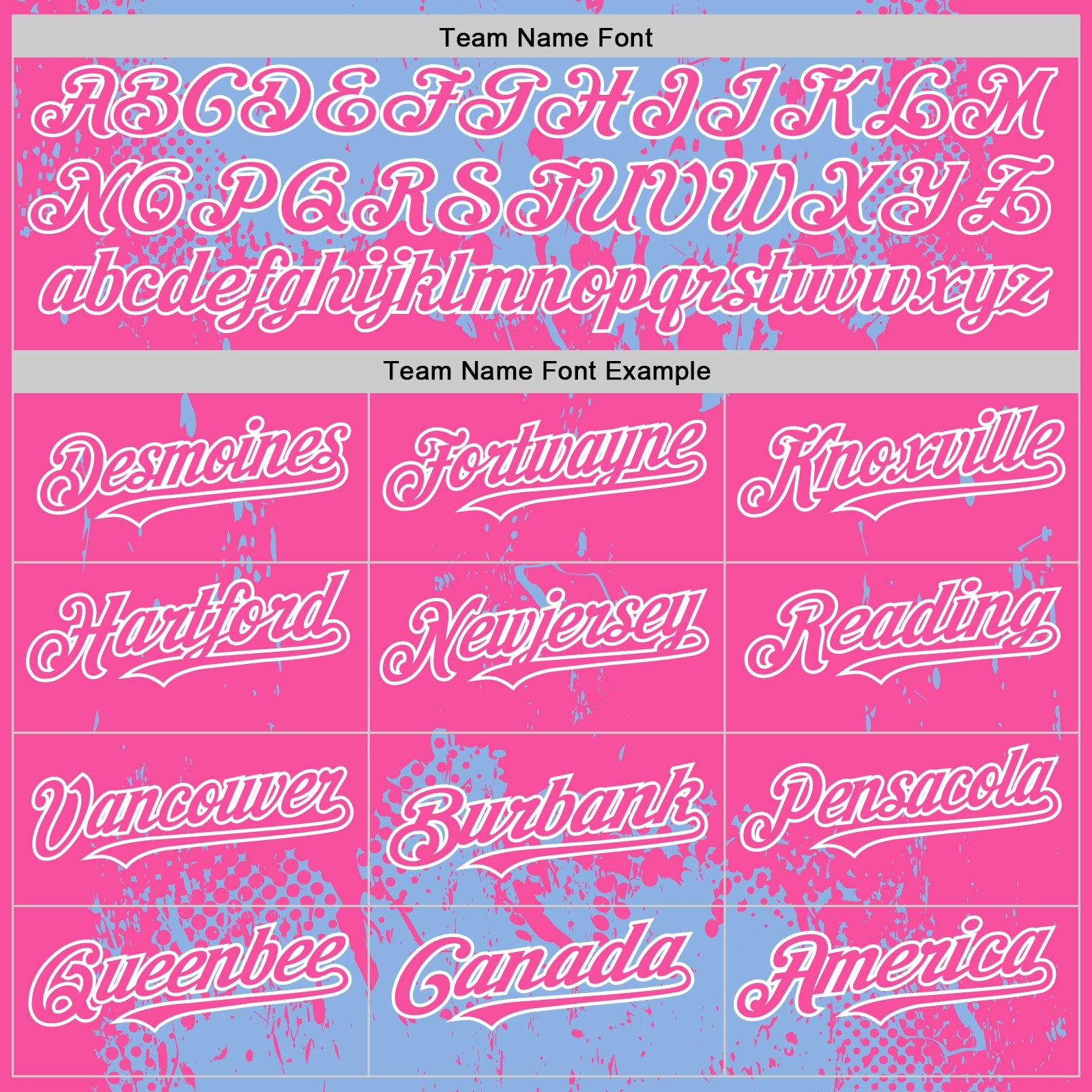 Custom Light Blue Pink-White Splash Art 3D Pattern Design Bomber Full-Snap Varsity Letterman Hoodie Jacket view 5
