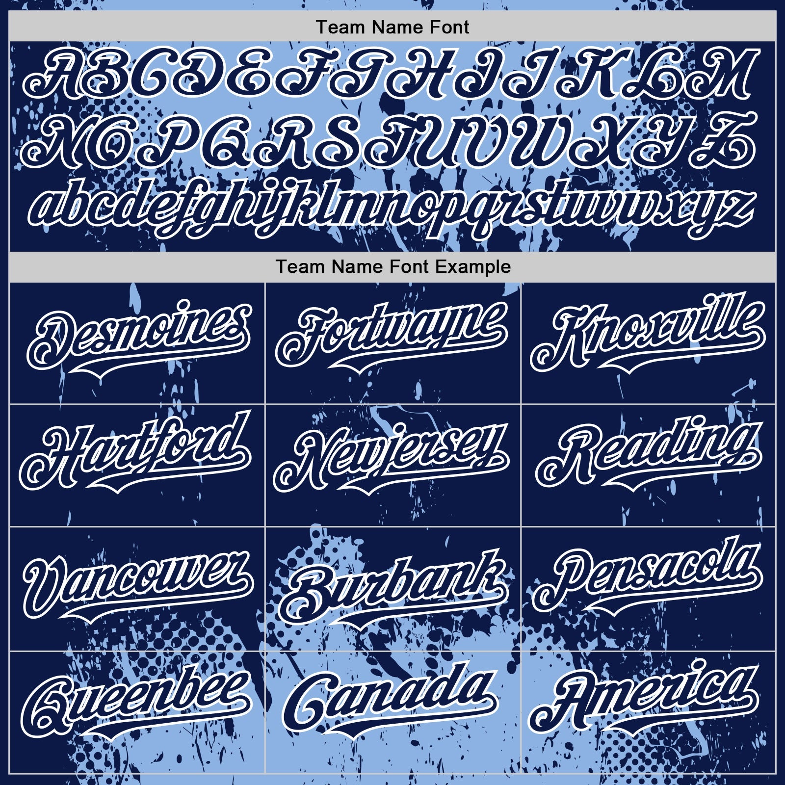 Custom Light Blue Navy-White Splash Art 3D Pattern Design Bomber Full-Snap Varsity Letterman Hoodie Jacket view 5