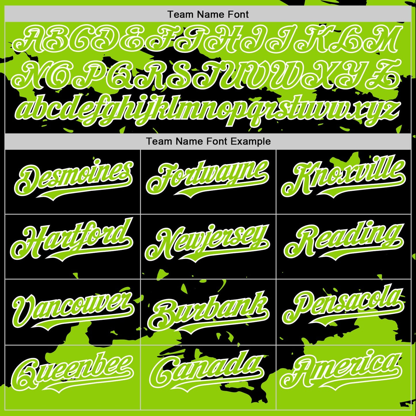 Custom Black Neon Green-White Splash Art 3D Pattern Design Bomber Full-Snap Varsity Letterman Hoodie Jacket view 5