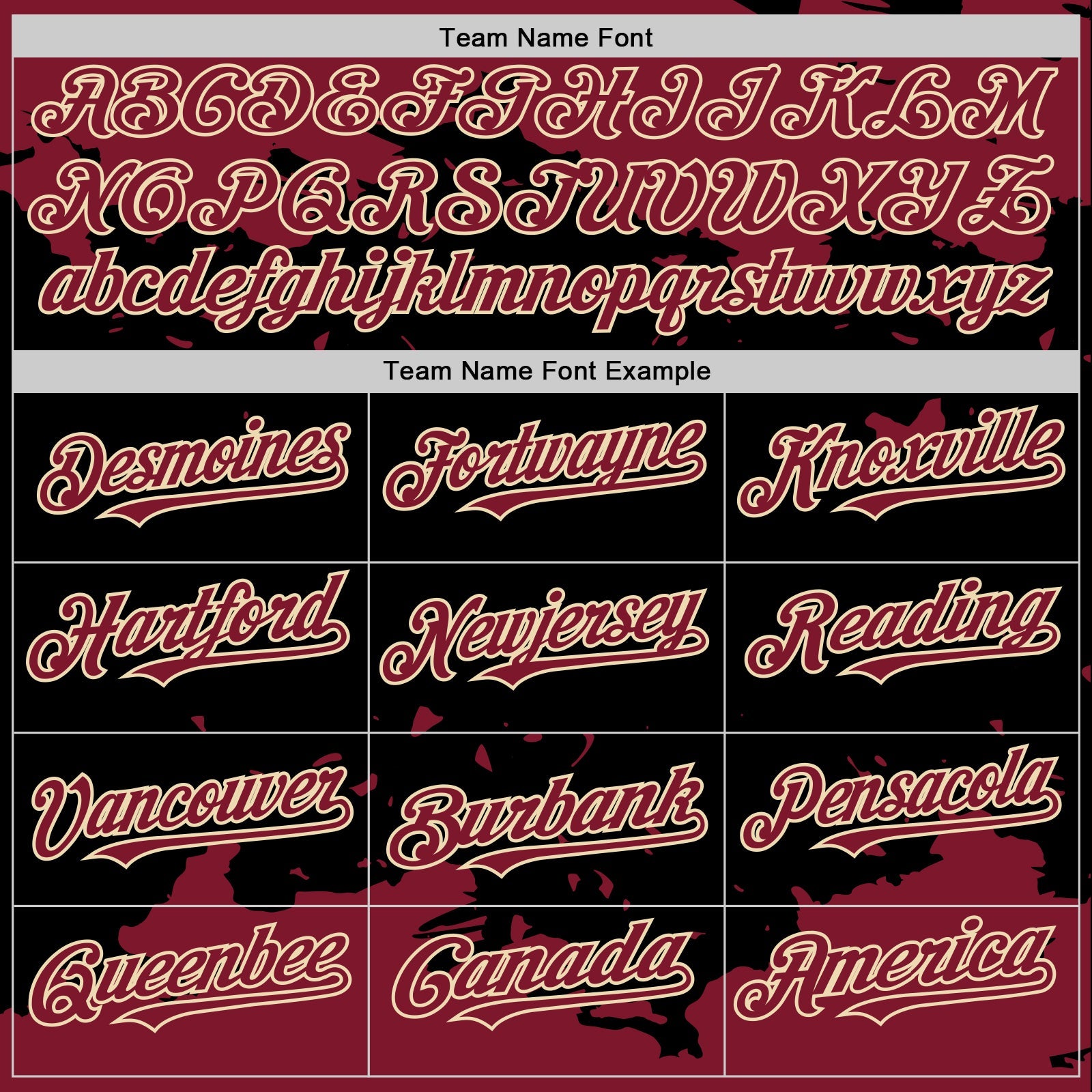 Custom Black Crimson-Cream Splash Art 3D Pattern Design Bomber Full-Snap Varsity Letterman Hoodie Jacket view 5