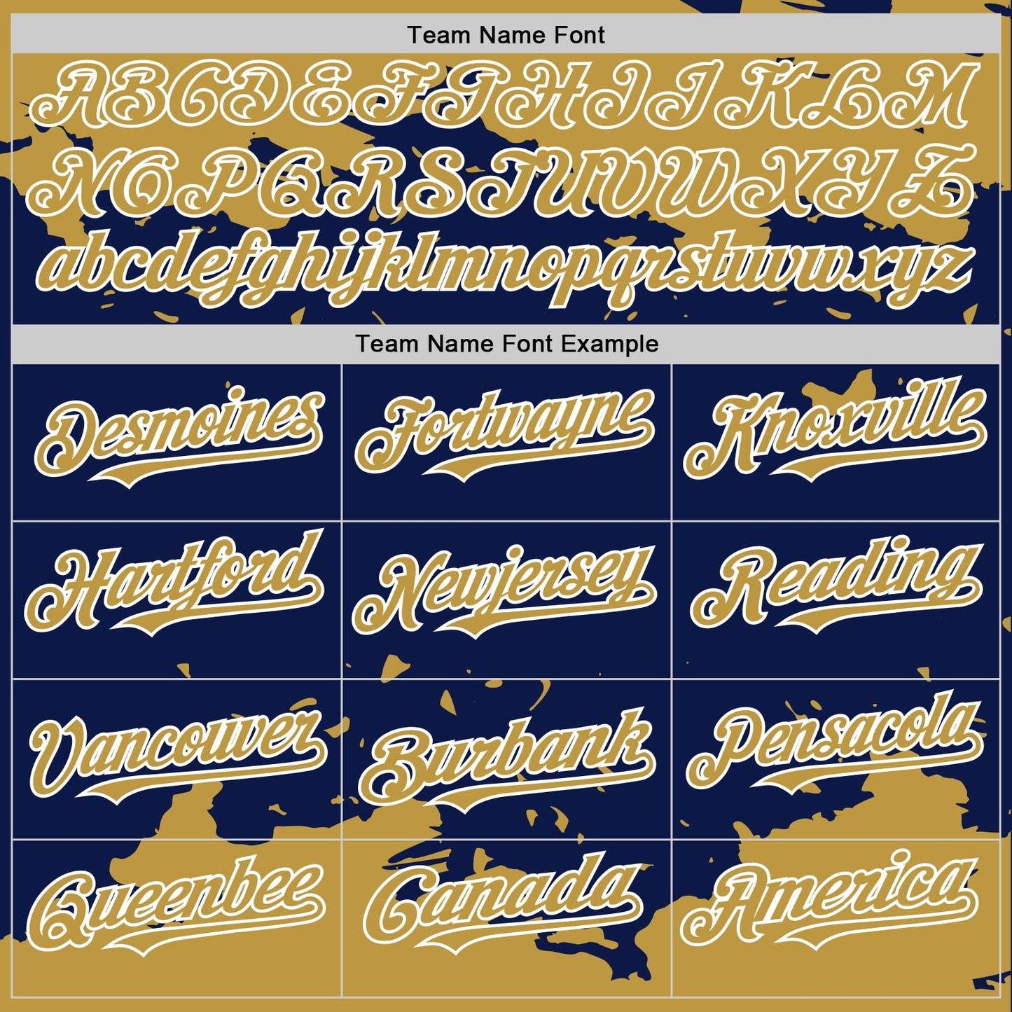 Custom Navy Old Gold-White Splash Art 3D Pattern Design Bomber Full-Snap Varsity Letterman Hoodie Jacket view 5