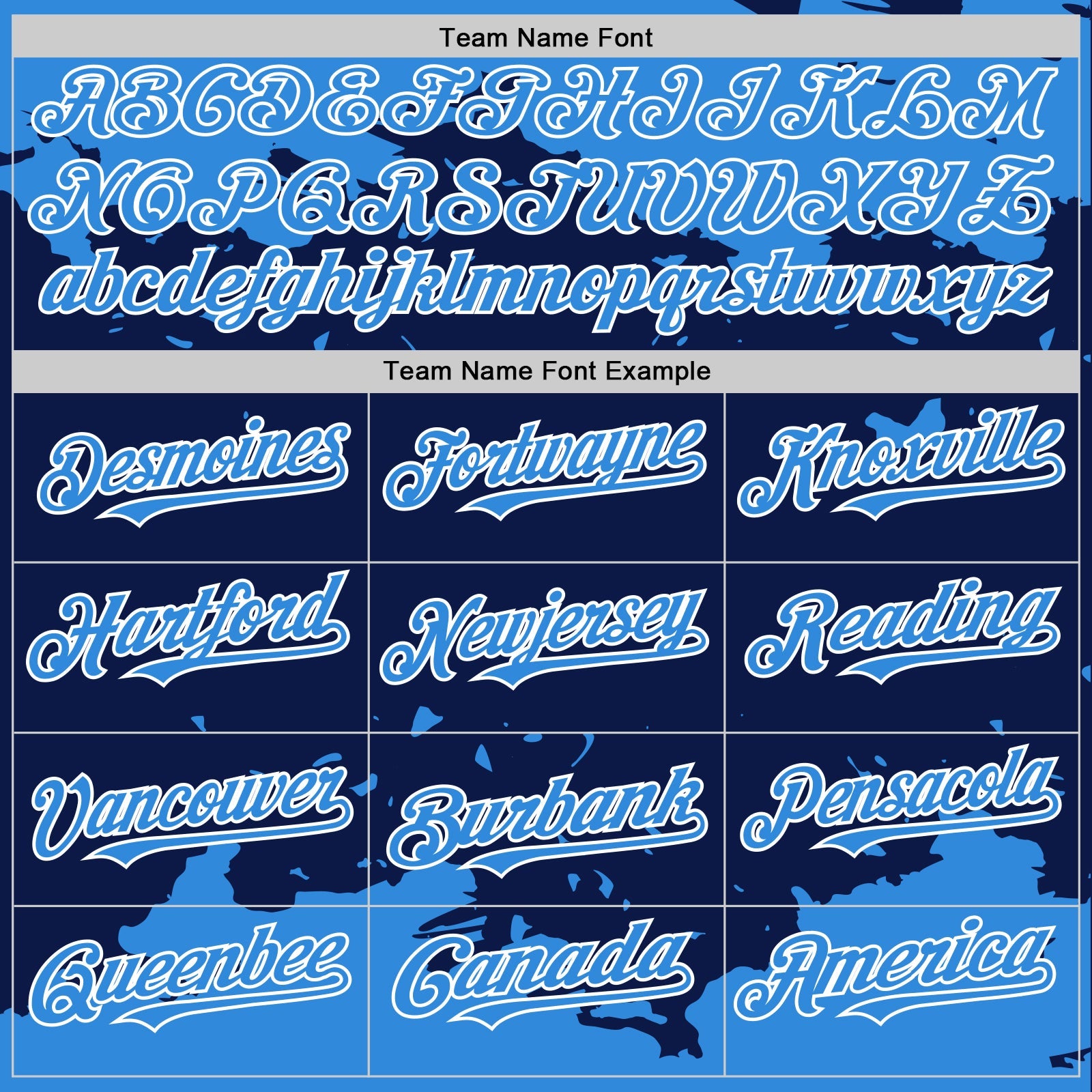 Custom Navy Powder Blue-White Splash Art 3D Pattern Design Bomber Full-Snap Varsity Letterman Hoodie Jacket view 5