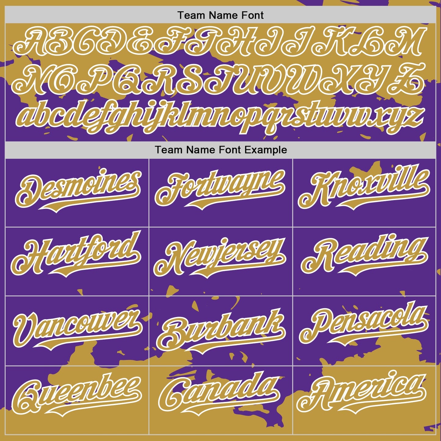 Custom Purple Old Gold-White Splash Art 3D Pattern Design Bomber Full-Snap Varsity Letterman Hoodie Jacket view 5