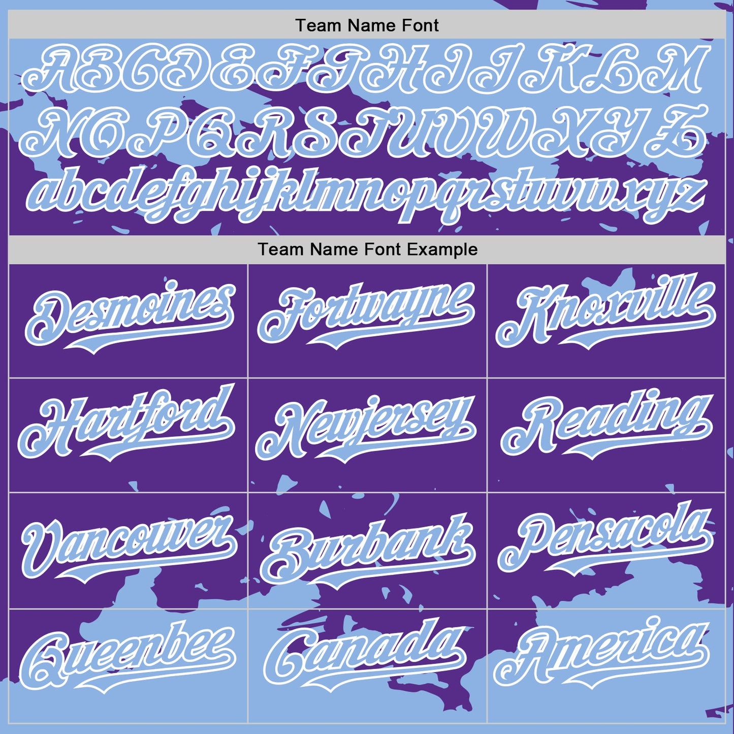 Custom Purple Light Blue-White Splash Art 3D Pattern Design Bomber Full-Snap Varsity Letterman Hoodie Jacket view 5