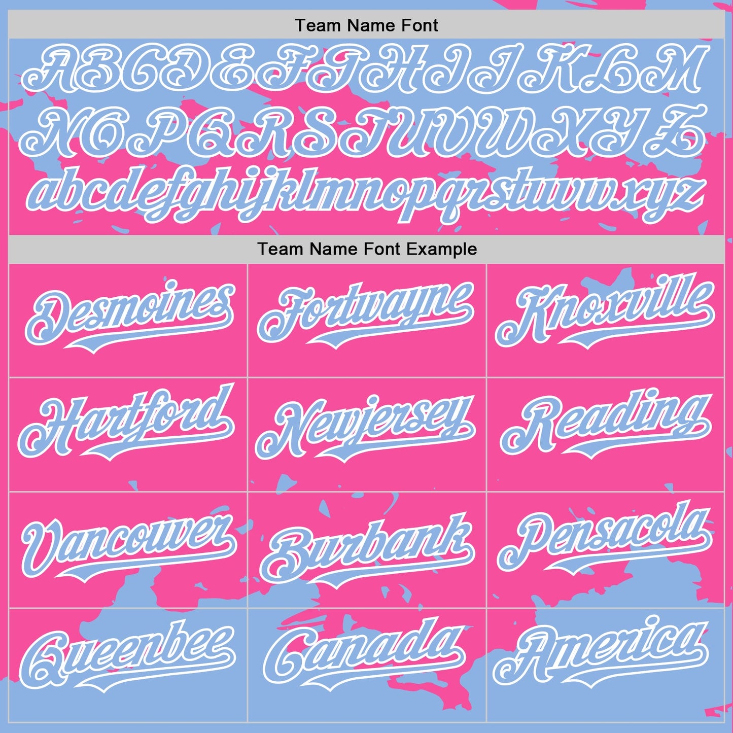 Custom Pink Light Blue-White Splash Art 3D Pattern Design Bomber Full-Snap Varsity Letterman Hoodie Jacket view 5