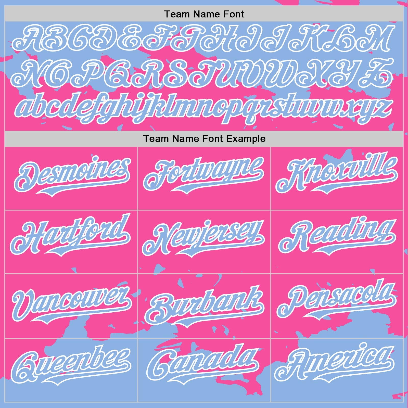 Custom Pink Light Blue-White Splash Art 3D Pattern Design Bomber Full-Snap Varsity Letterman Hoodie Jacket view 5