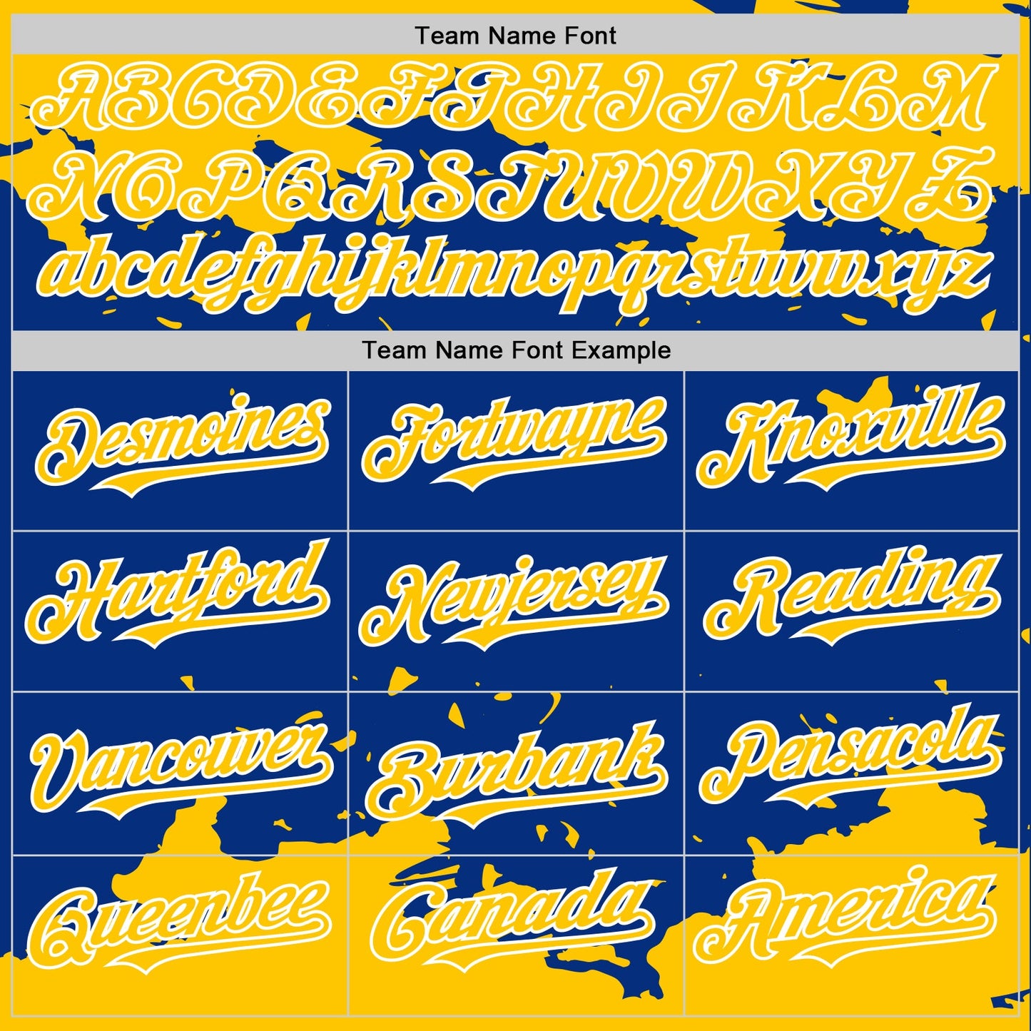Custom Royal Yellow-White Splash Art 3D Pattern Design Bomber Full-Snap Varsity Letterman Hoodie Jacket view 5