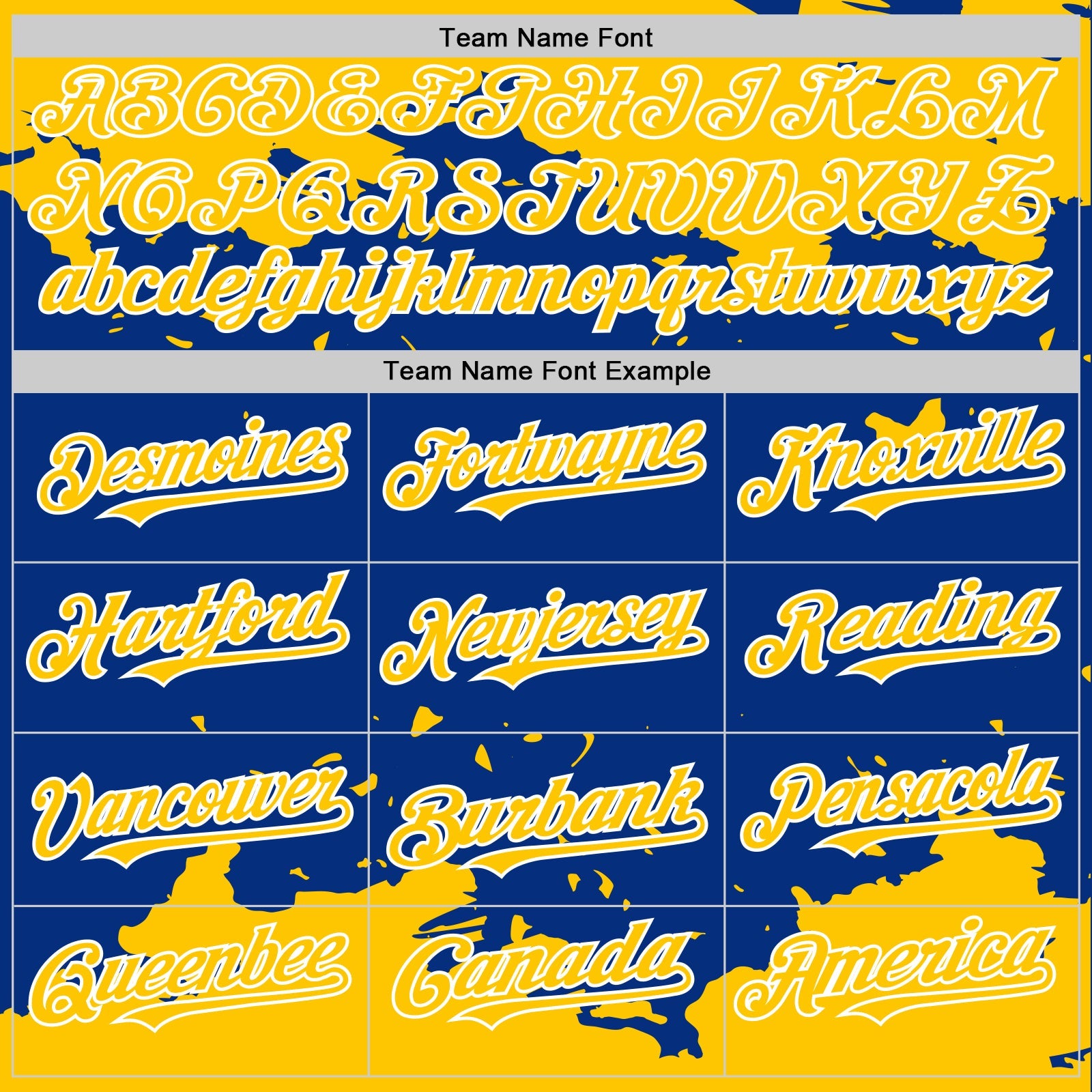 Custom Royal Yellow-White Splash Art 3D Pattern Design Bomber Full-Snap Varsity Letterman Hoodie Jacket view 5
