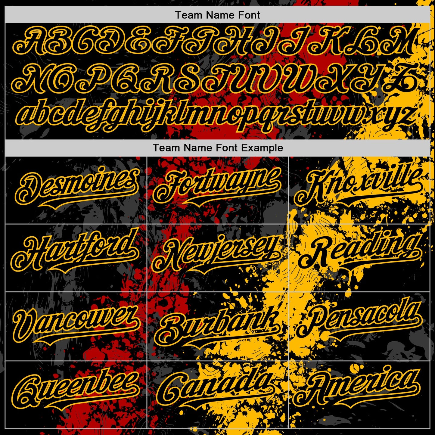 Custom Black Red-Gold Splash Art 3D Pattern Design Bomber Full-Snap Varsity Letterman Hoodie Jacket view 5