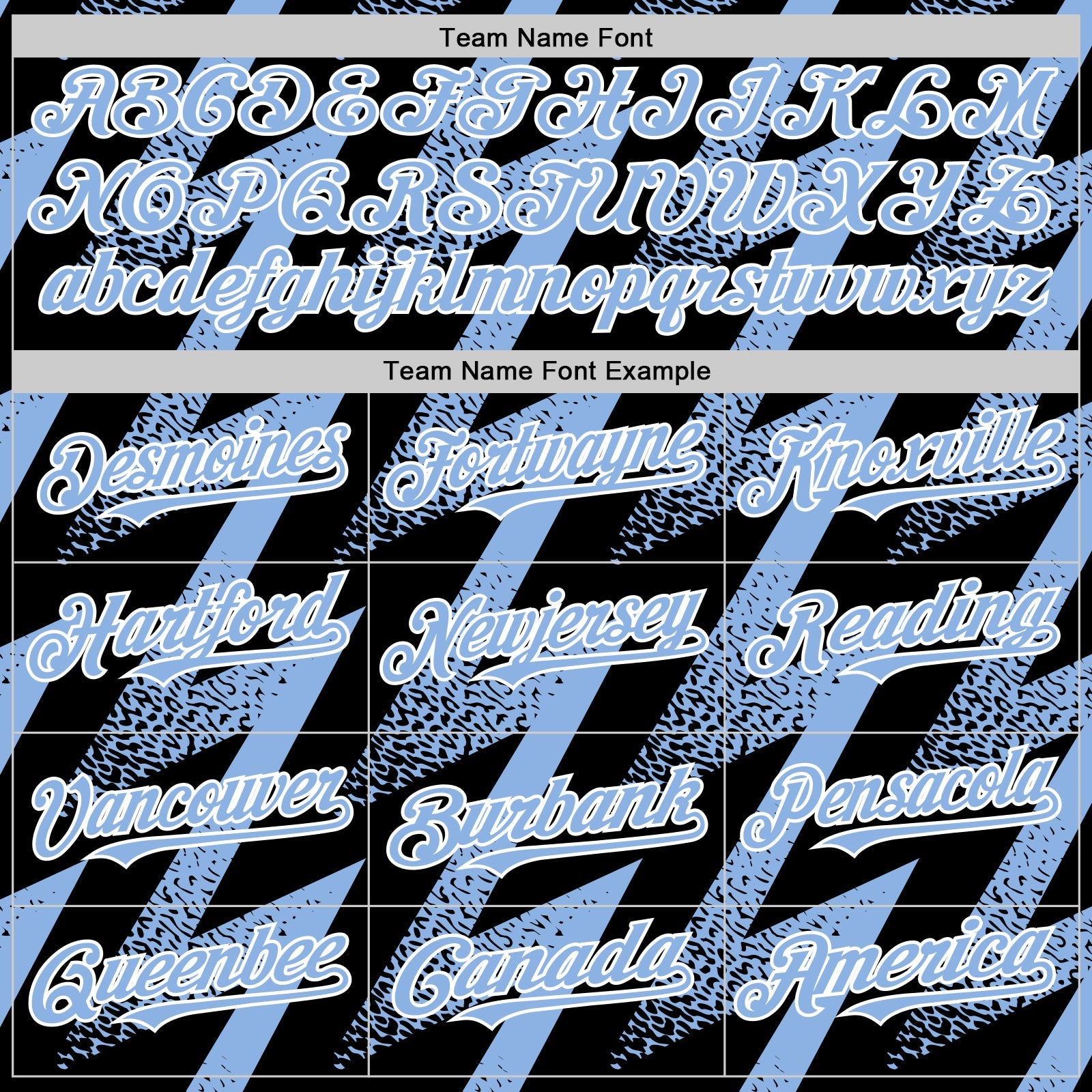 Custom Black Light Blue-White Zigzag Shape 3D Pattern Design Bomber Full-Snap Varsity Letterman Hoodie Jacket view 5