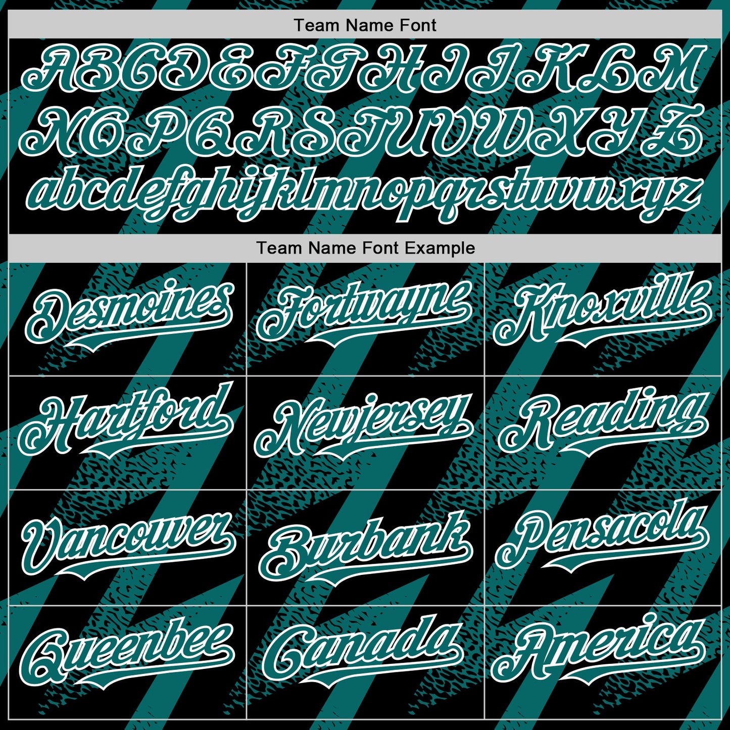Custom Black Teal-White Zigzag Shape 3D Pattern Design Bomber Full-Snap Varsity Letterman Hoodie Jacket view 5