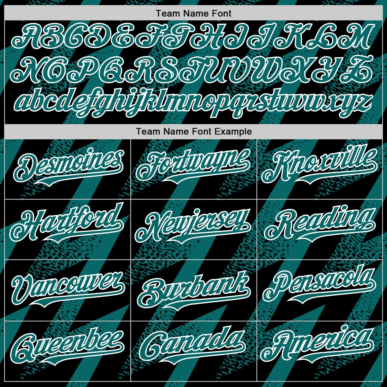 Custom Black Teal-White Zigzag Shape 3D Pattern Design Bomber Full-Snap Varsity Letterman Hoodie Jacket view 5