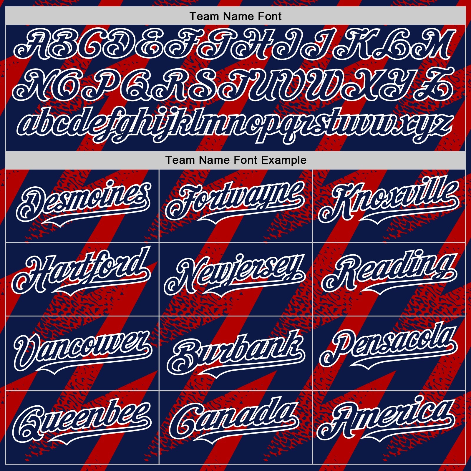 Custom Navy Red-White Zigzag Shape 3D Pattern Design Bomber Full-Snap Varsity Letterman Hoodie Jacket view 5