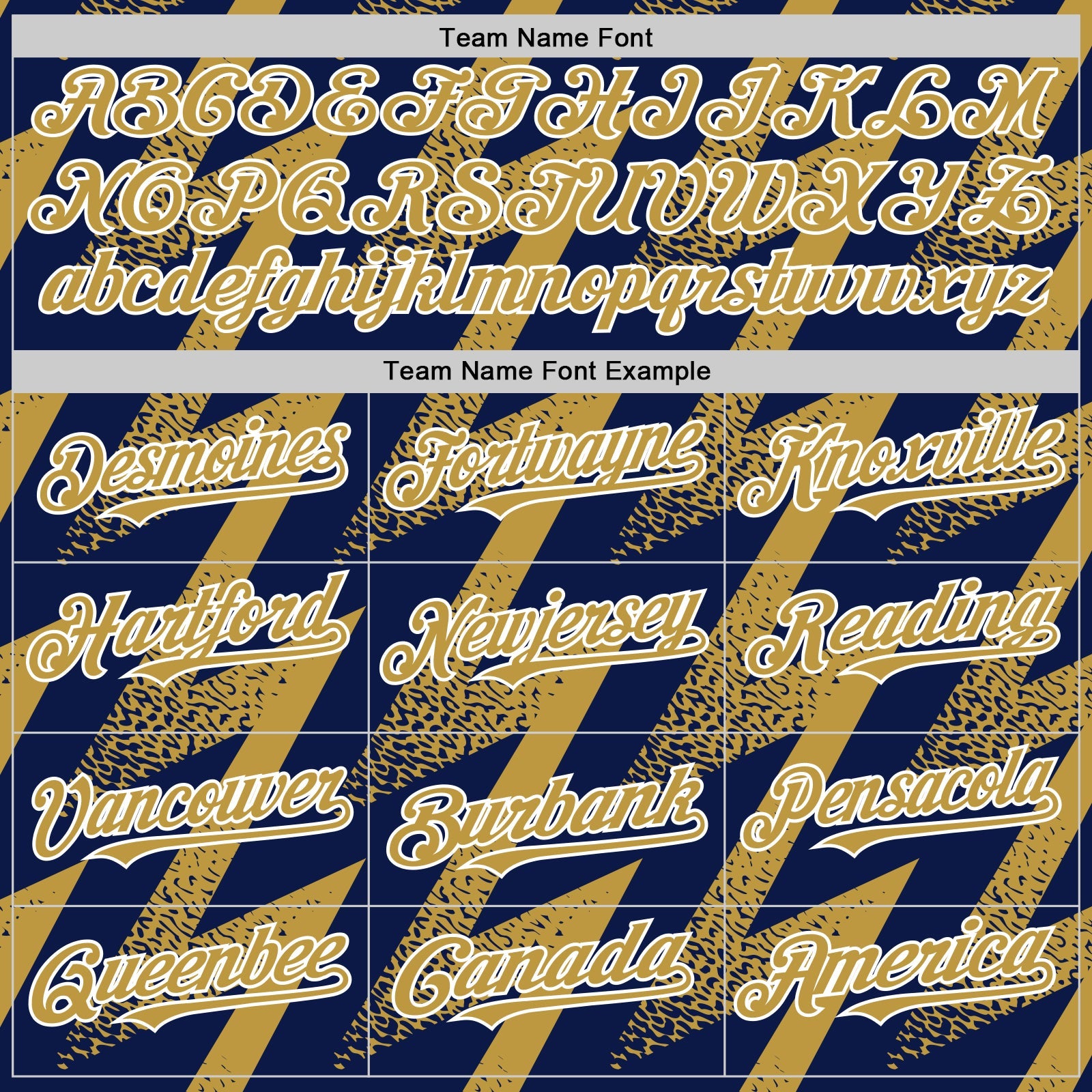 Custom Navy Old Gold-White Zigzag Shape 3D Pattern Design Bomber Full-Snap Varsity Letterman Hoodie Jacket view 5