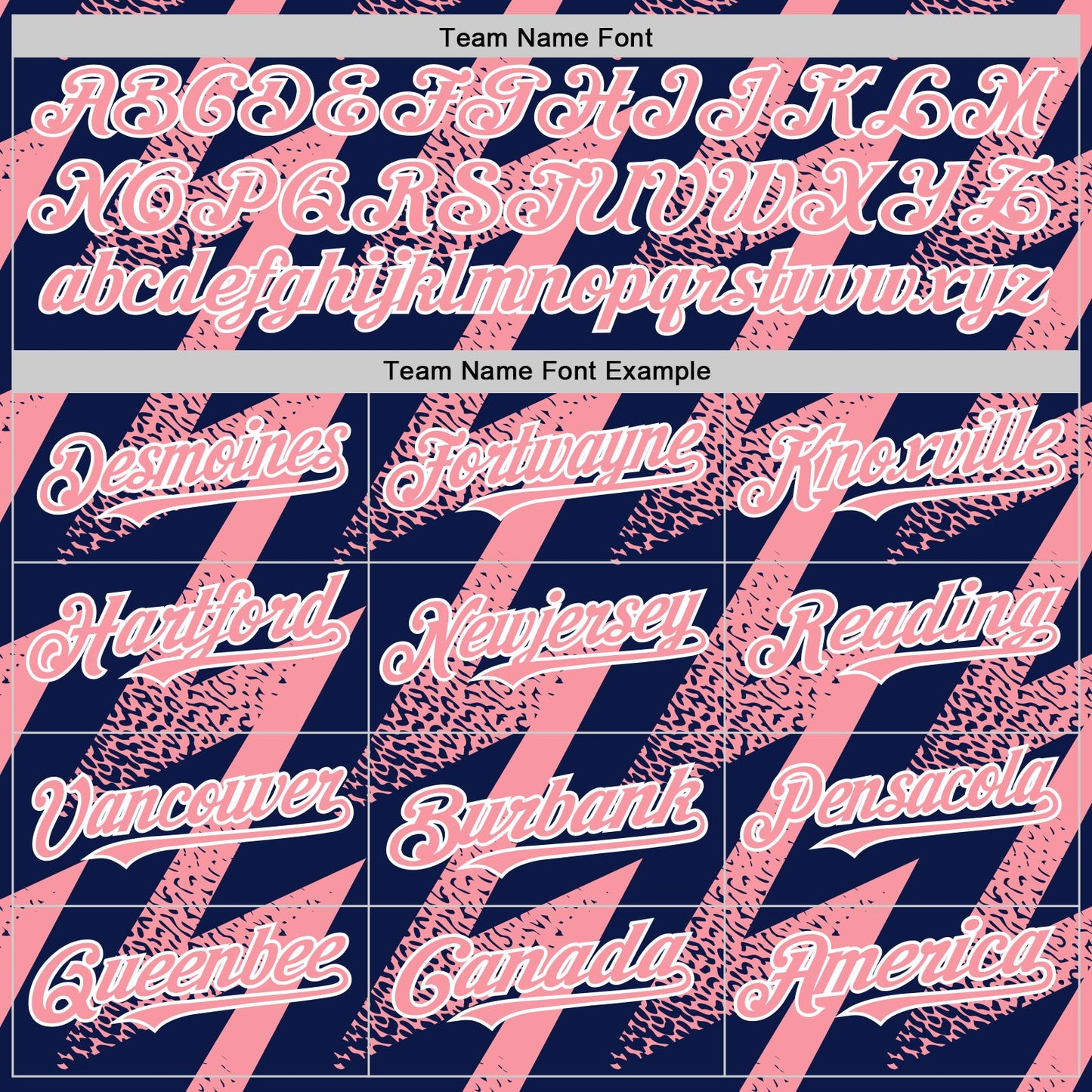 Custom Navy Medium Pink-White Zigzag Shape 3D Pattern Design Bomber Full-Snap Varsity Letterman Hoodie Jacket view 5