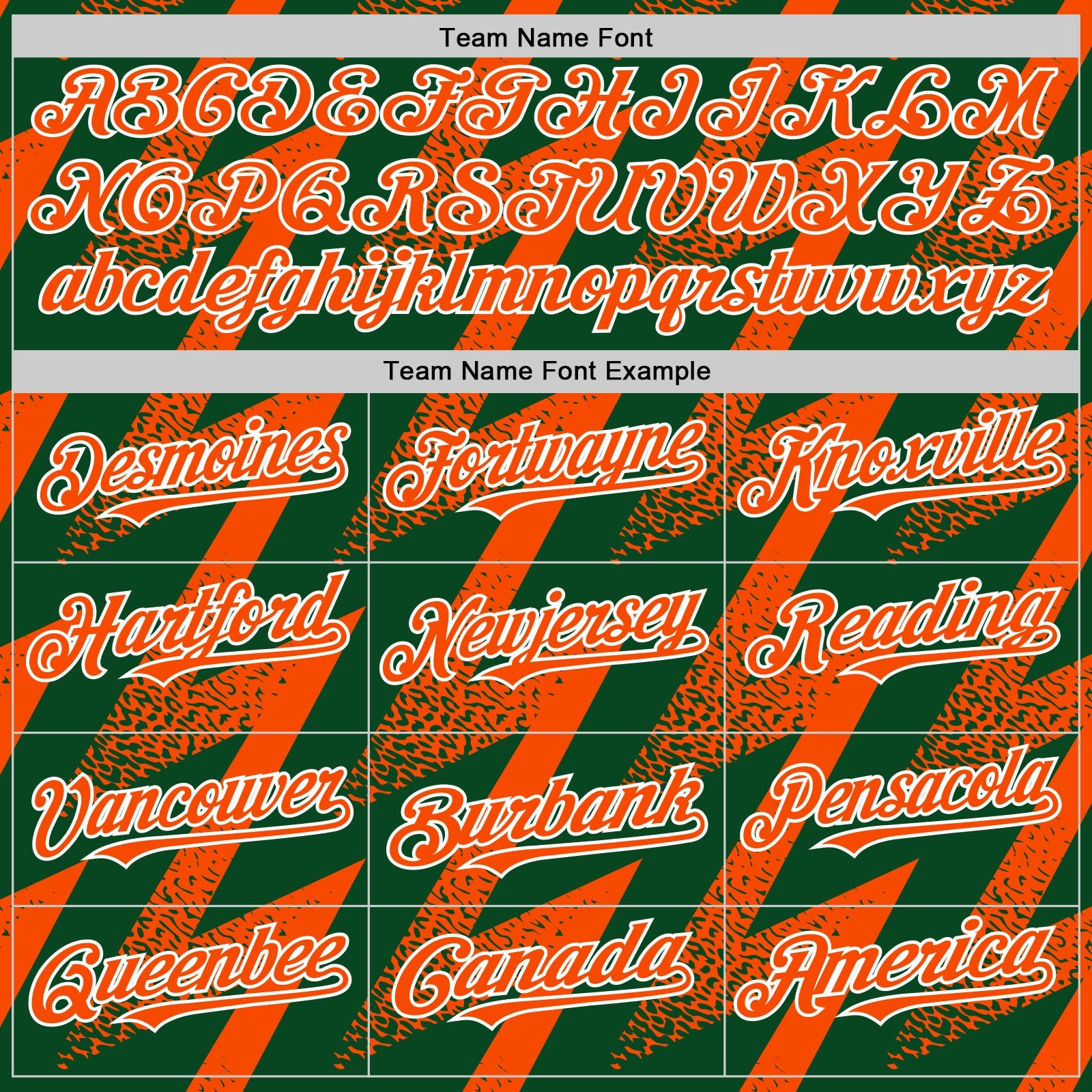 Custom Green Orange-White Zigzag Shape 3D Pattern Design Bomber Full-Snap Varsity Letterman Hoodie Jacket view 5