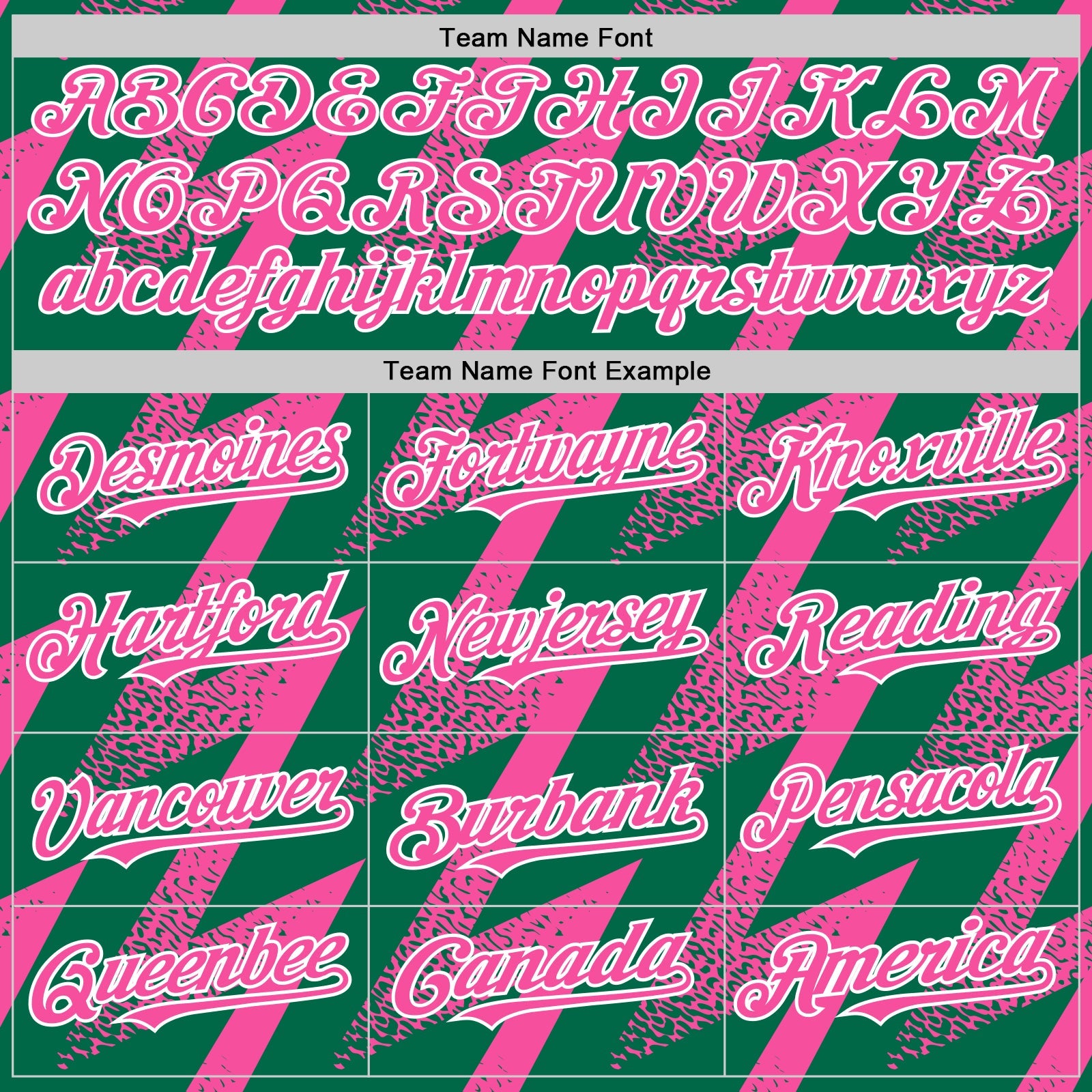 Custom Kelly Green Pink-White Zigzag Shape 3D Pattern Design Bomber Full-Snap Varsity Letterman Hoodie Jacket view 5