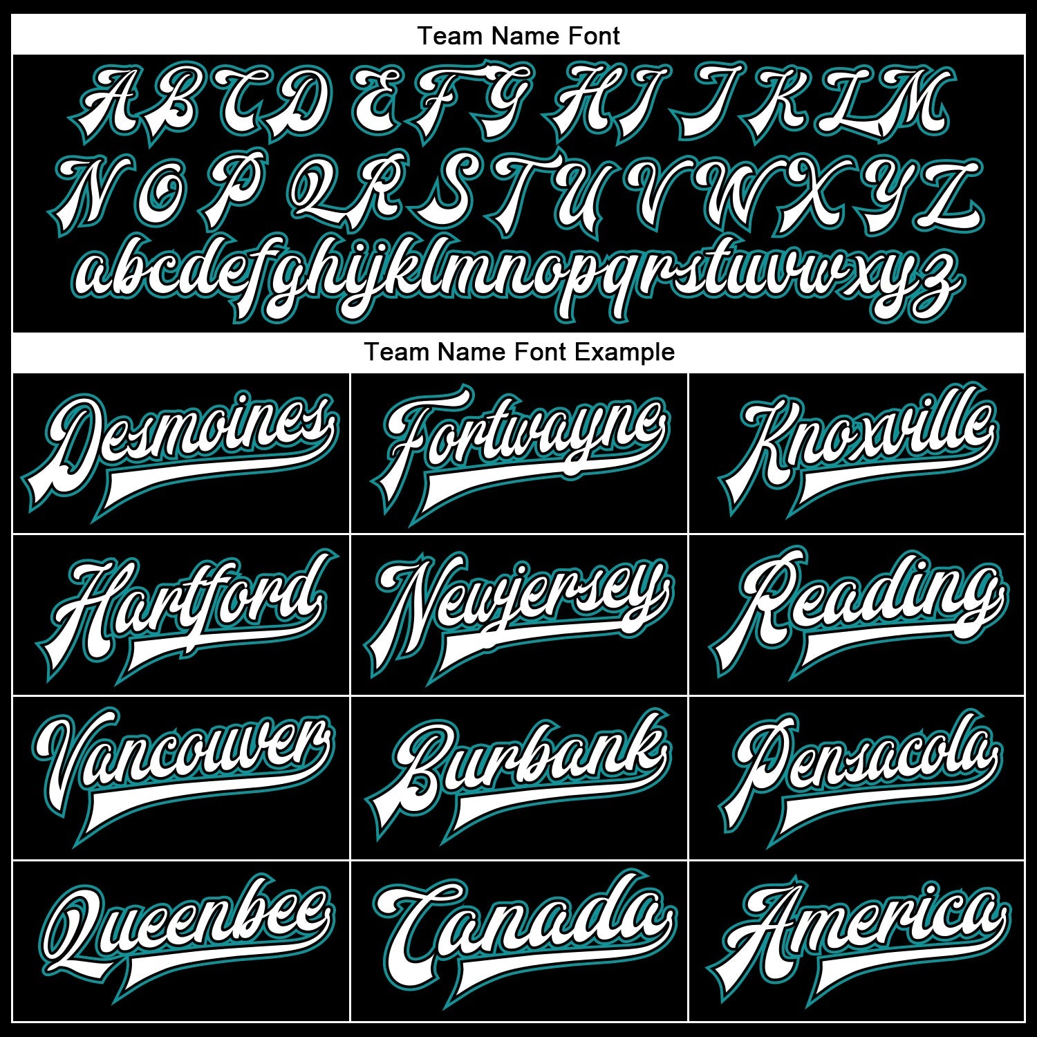 Custom Black White-Teal Bomber Full-Snap Varsity Faux Leather Letterman Jacket view 3