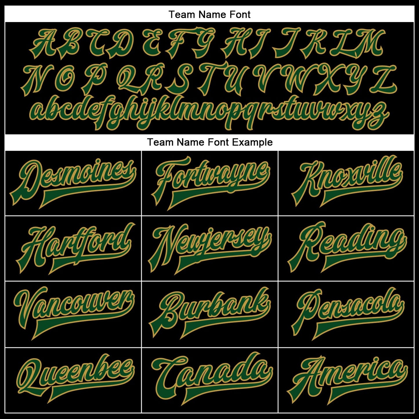 Custom Black Green-Old Gold Bomber Full-Snap Varsity Faux Leather Letterman Jacket view 3