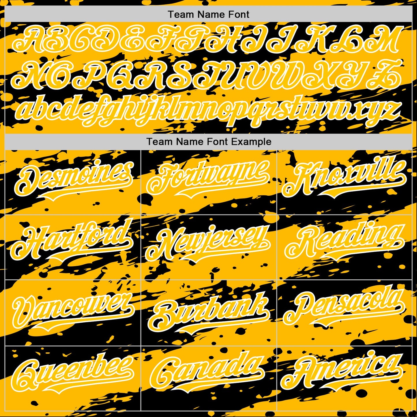 Custom Black Gold-White Splash 3D Pattern Design Bomber Full-Snap Varsity Letterman Hoodie Jacket view 5