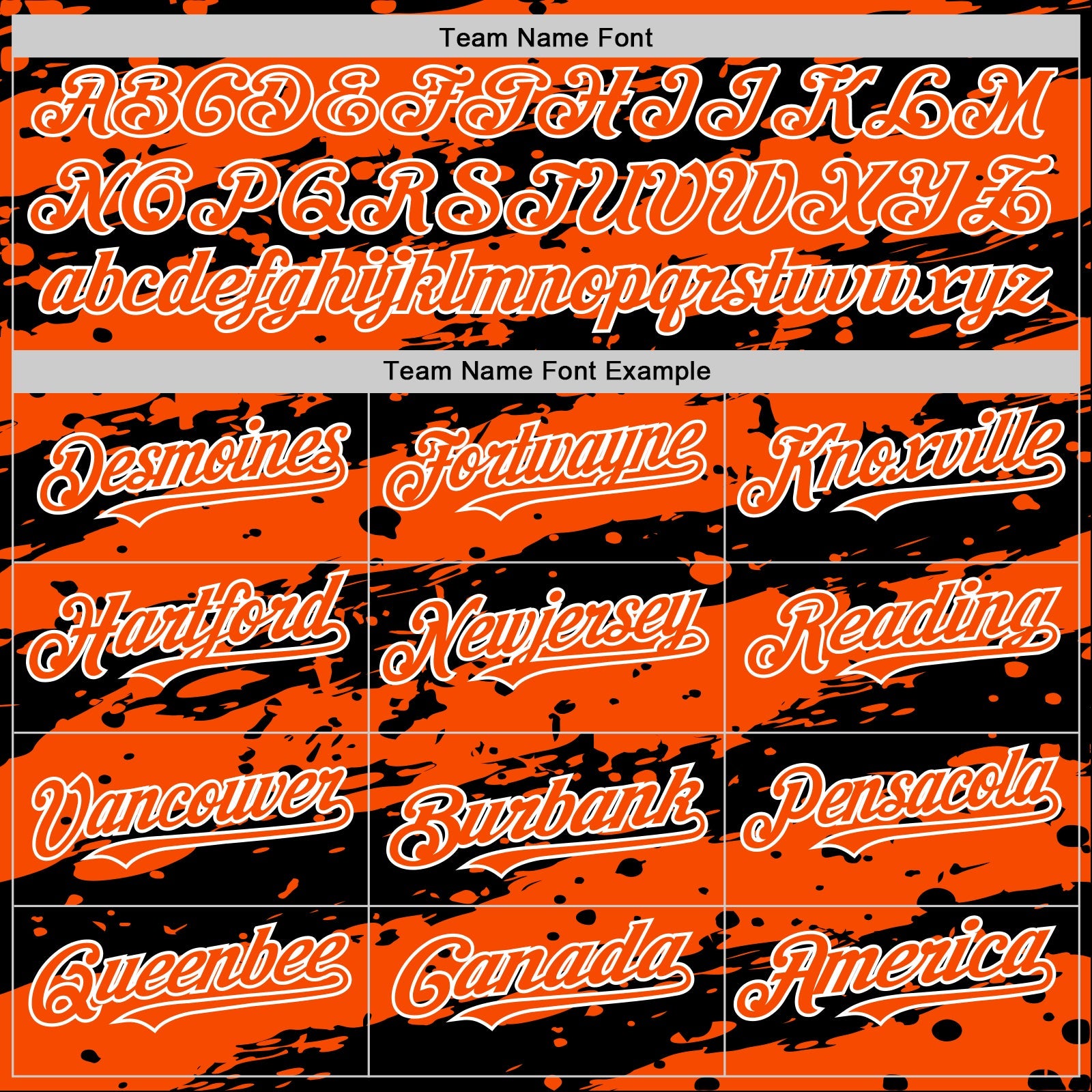Custom Black Orange-White Splash 3D Pattern Design Bomber Full-Snap Varsity Letterman Hoodie Jacket view 5