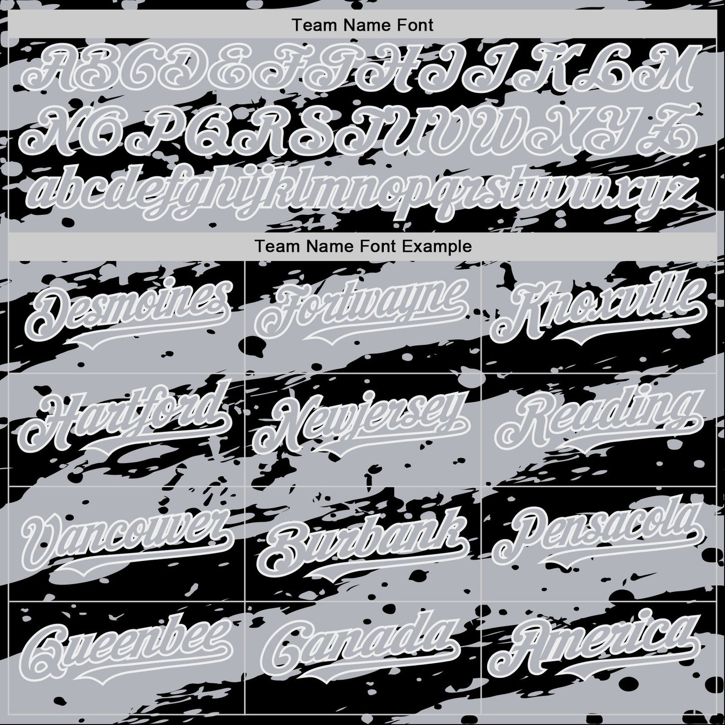 Custom Black Gray-White Splash 3D Pattern Design Bomber Full-Snap Varsity Letterman Hoodie Jacket view 5