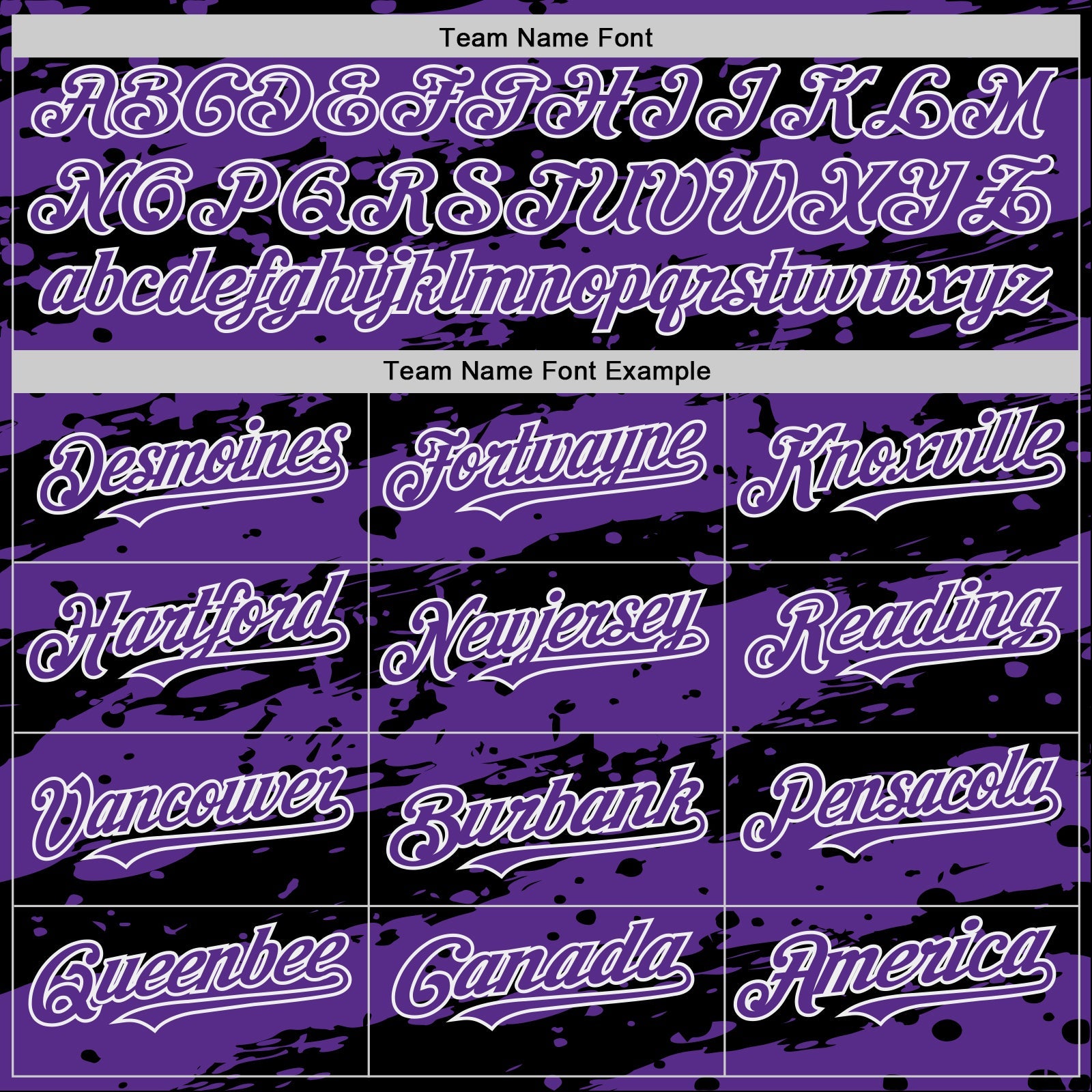 Custom Black Purple-White Splash 3D Pattern Design Bomber Full-Snap Varsity Letterman Hoodie Jacket view 5