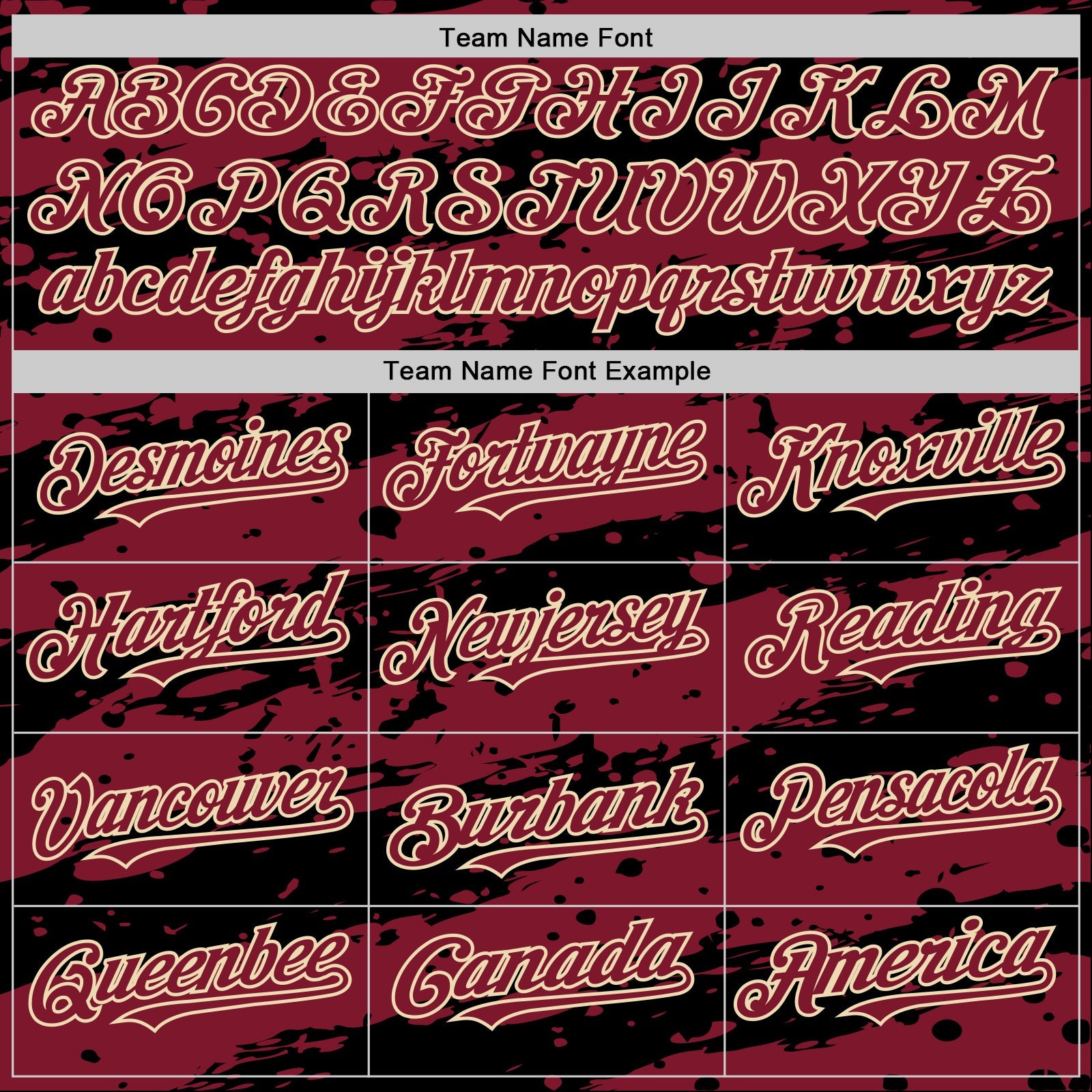 Custom Black Crimson-Cream Splash 3D Pattern Design Bomber Full-Snap Varsity Letterman Hoodie Jacket view 5
